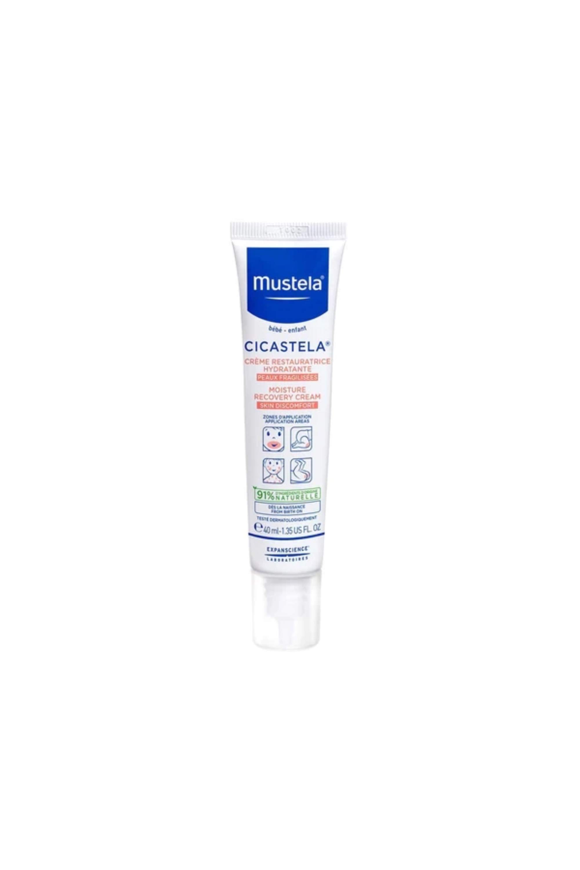 MUSTELA CICASTELA MOISTURE. RECOVERY CREAM 40ML