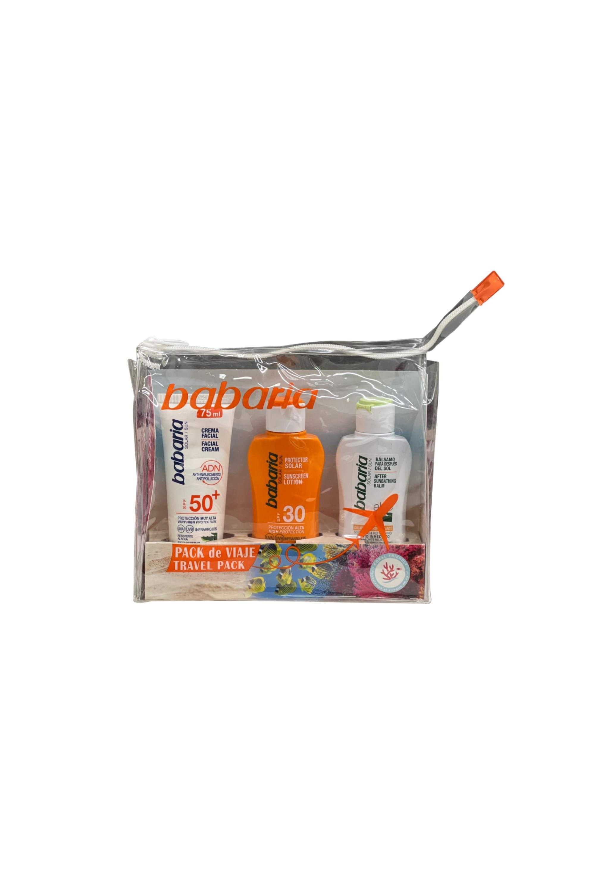 BABARIA NECESER VIAJE TRAVEL PACK (3X100ML)