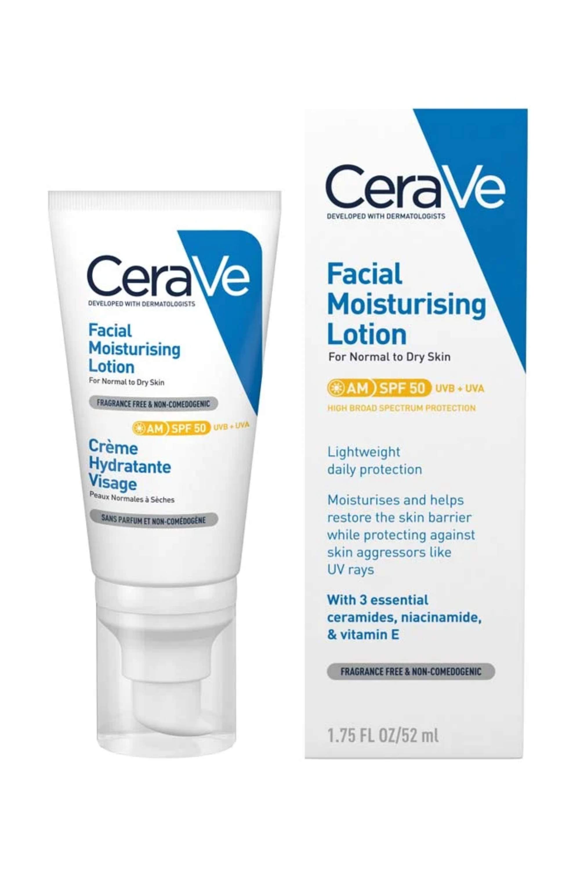 CERAVE FACIAL MOIST LOTION AM 52ML