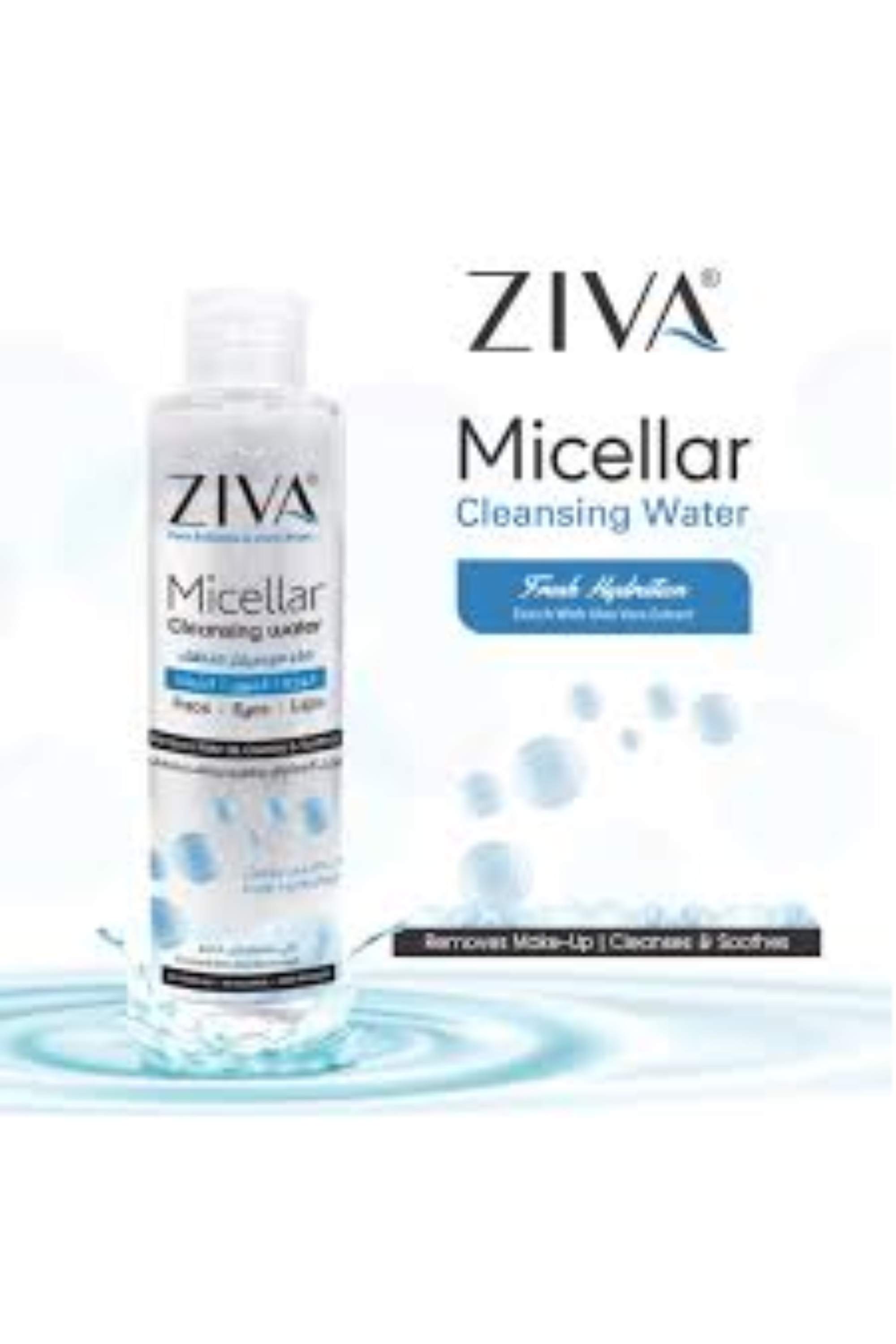 ZIVA MICELLAR CLEANSING WATER 200 ML
