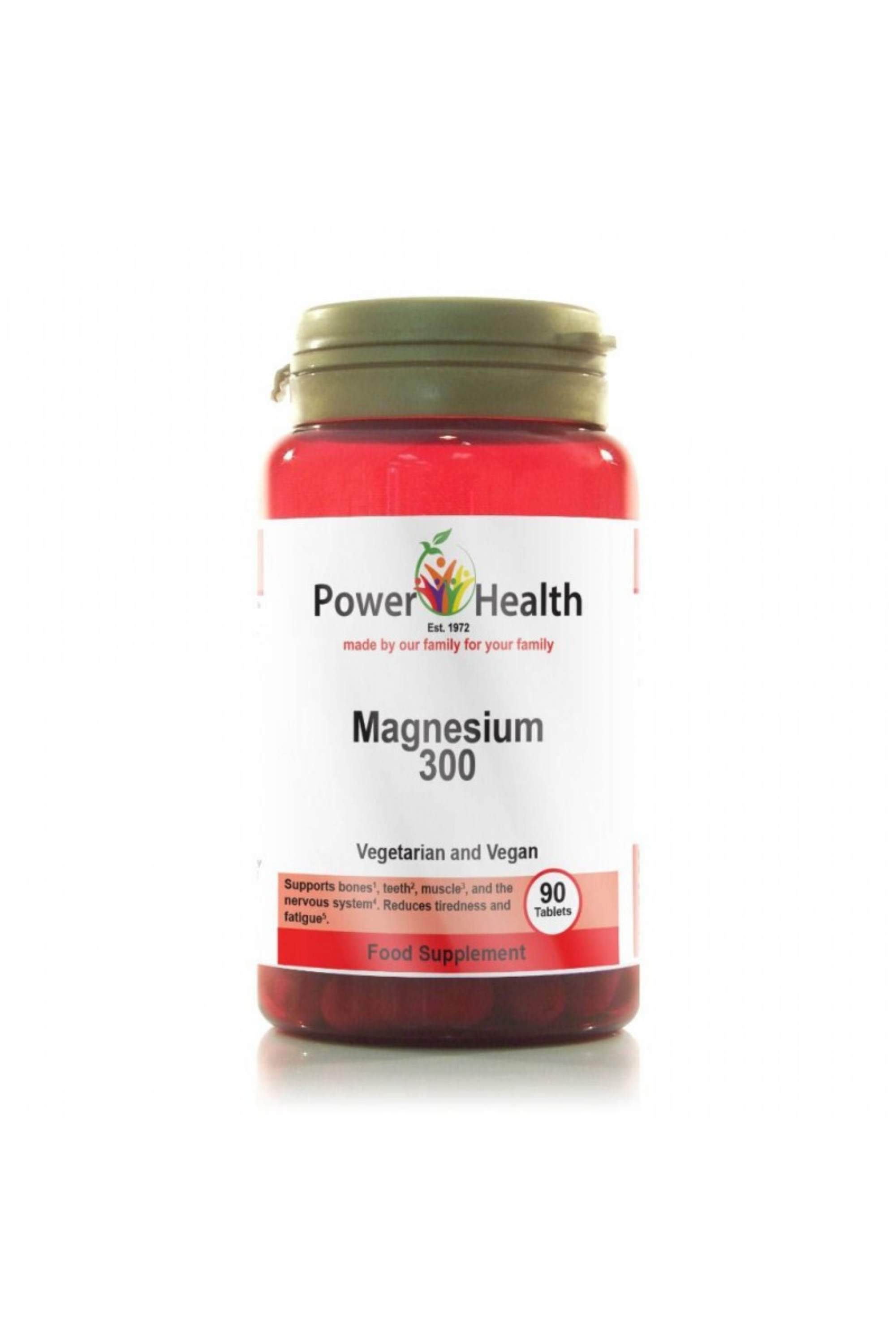 POWER HEALTH MAGNESIUM 300 MG TAB 30S