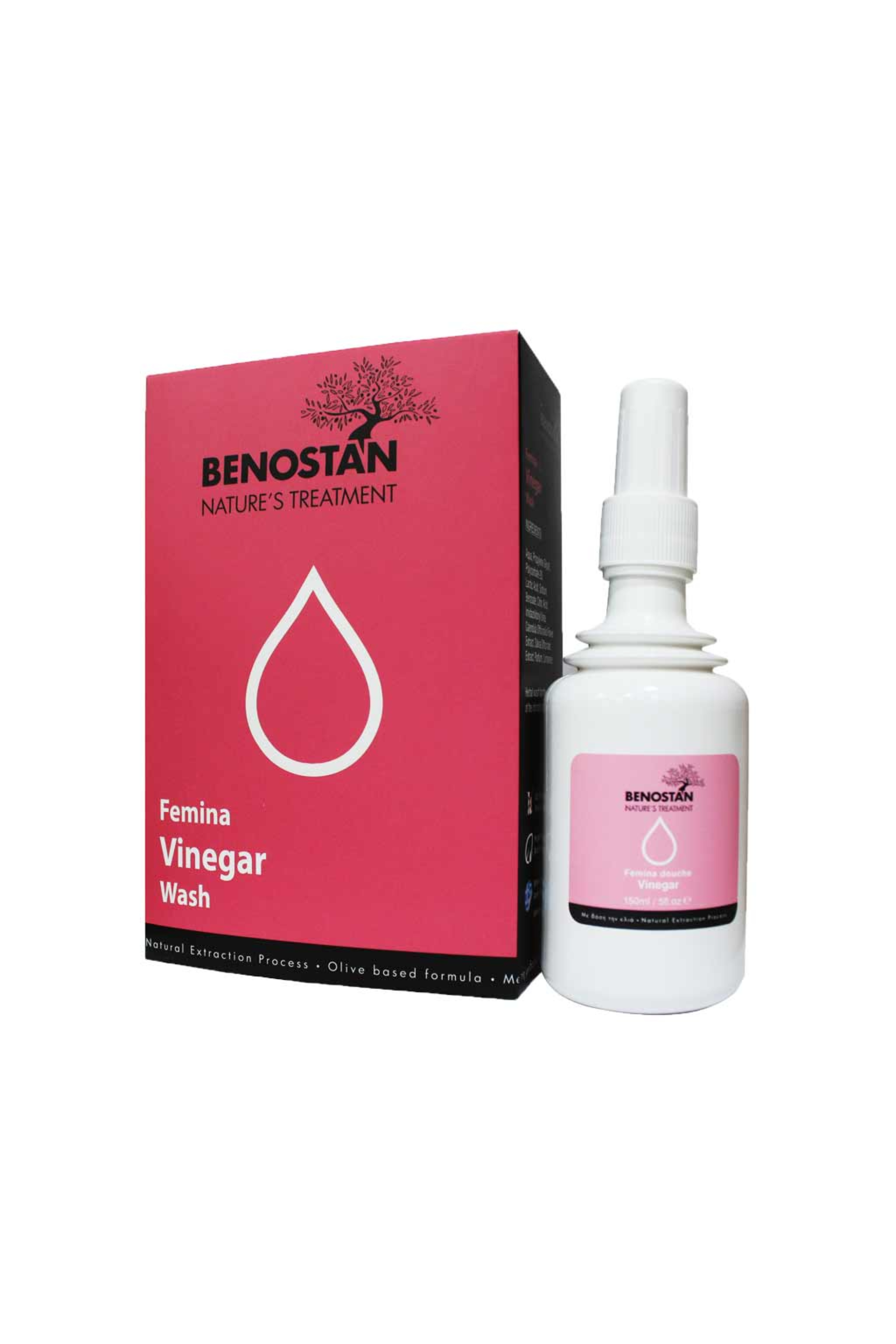 BENOSTAN FEMINA VINAGER WASH 2 X 150ML