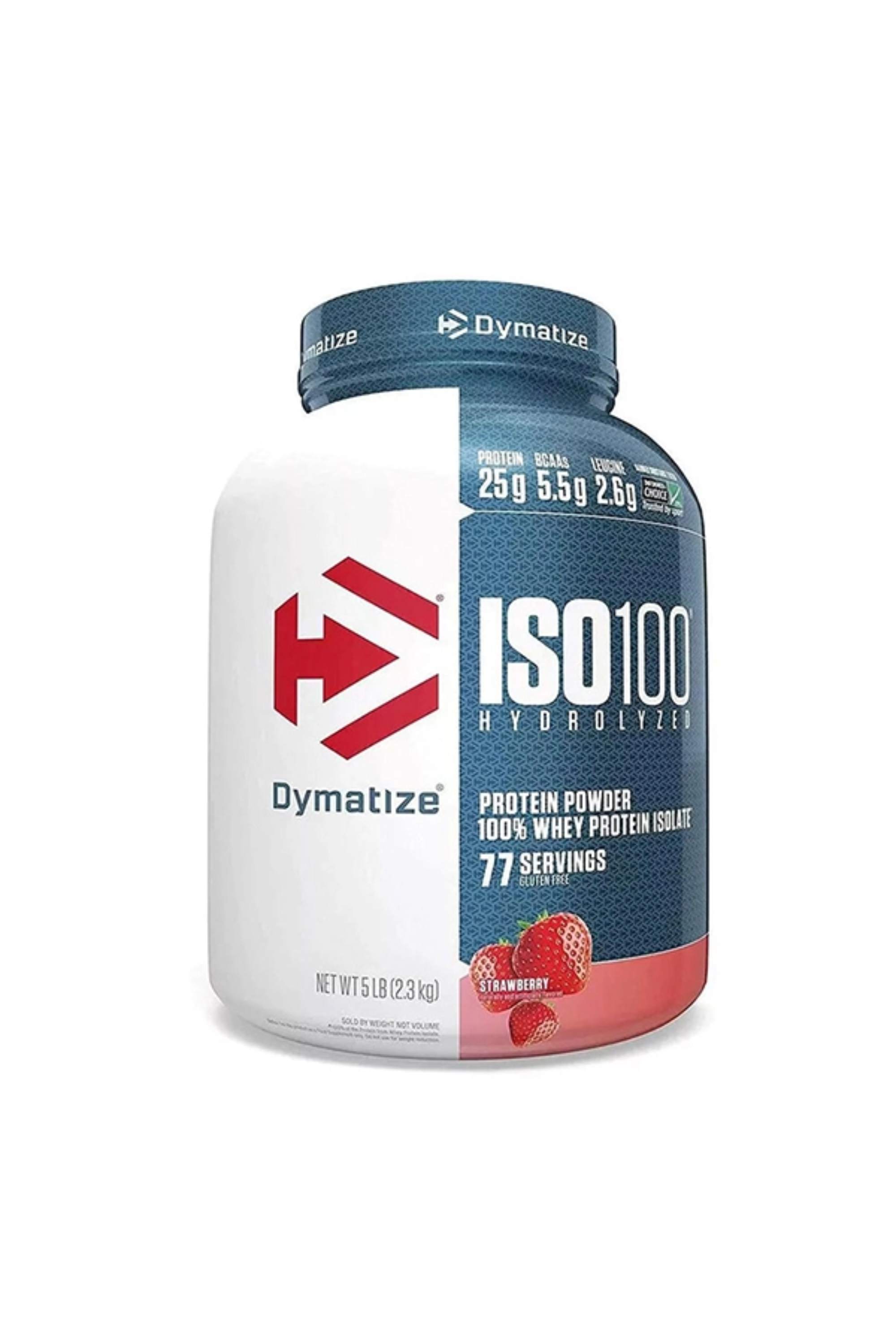 DYMATIZE ISO 100% GOURMET STRAWBERRY 5LB