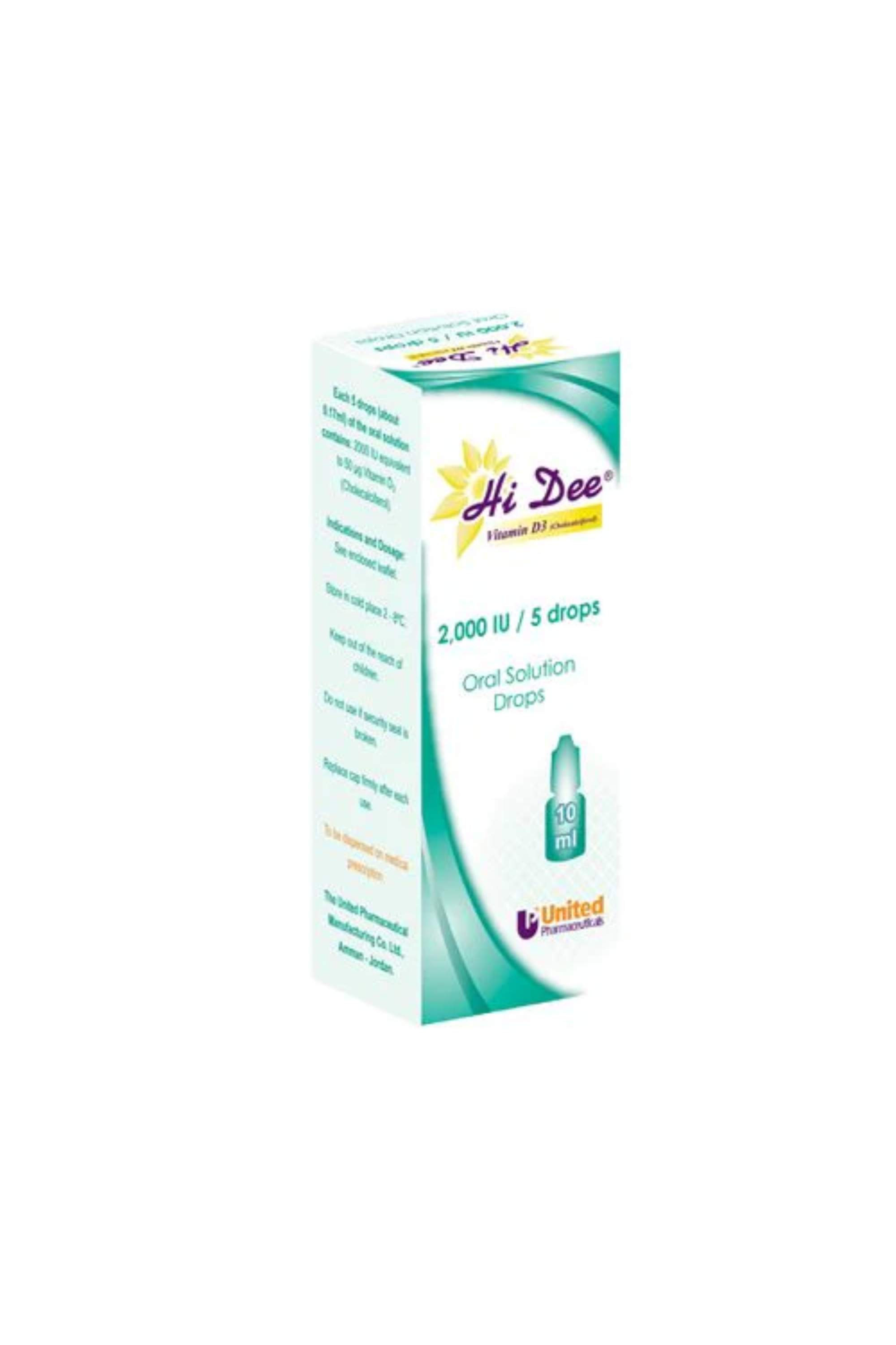 HI-DEE 2000 IU ORAL DROPS 10ML