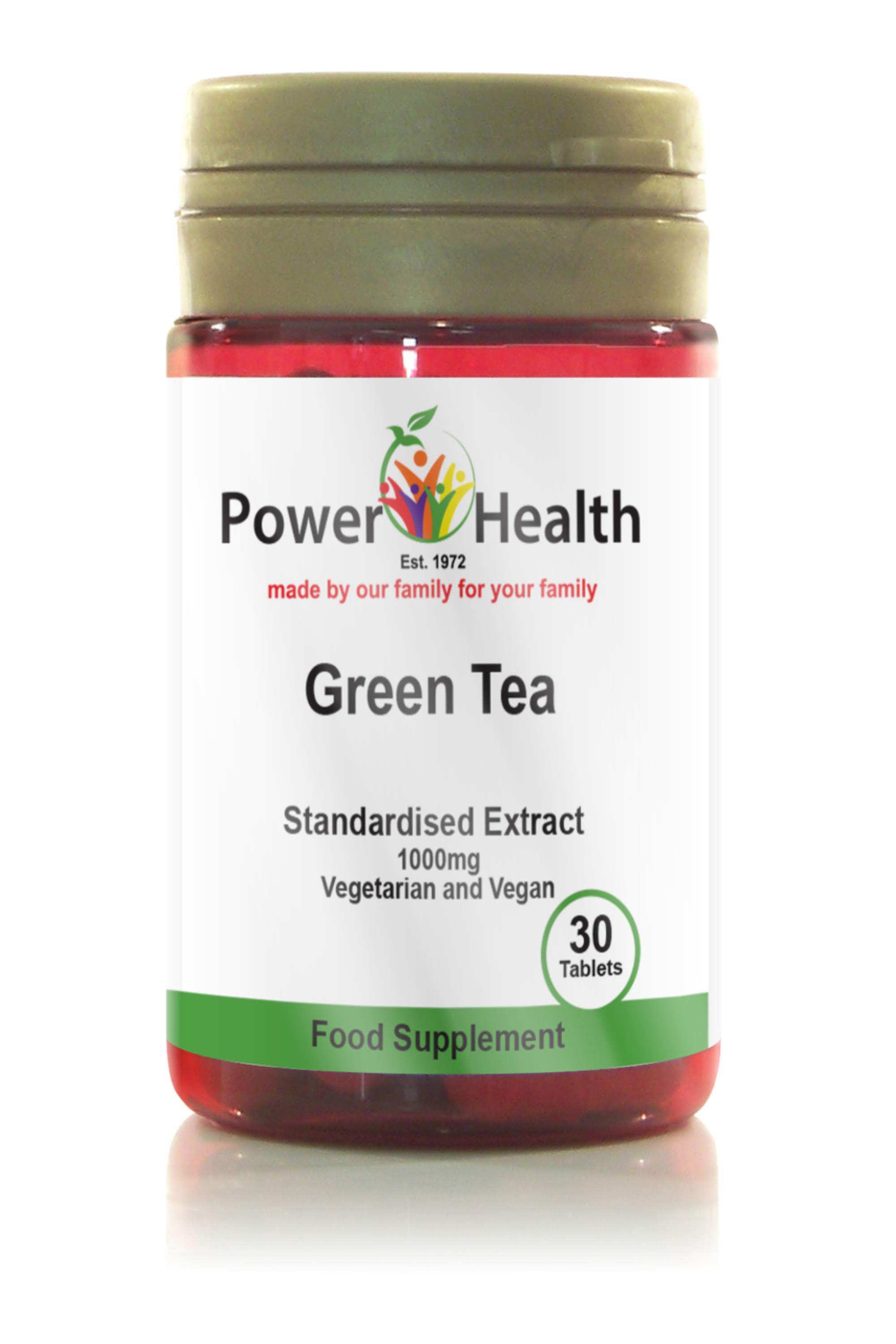 POWER HEALTH GREEN TEA 1000MG 30'S