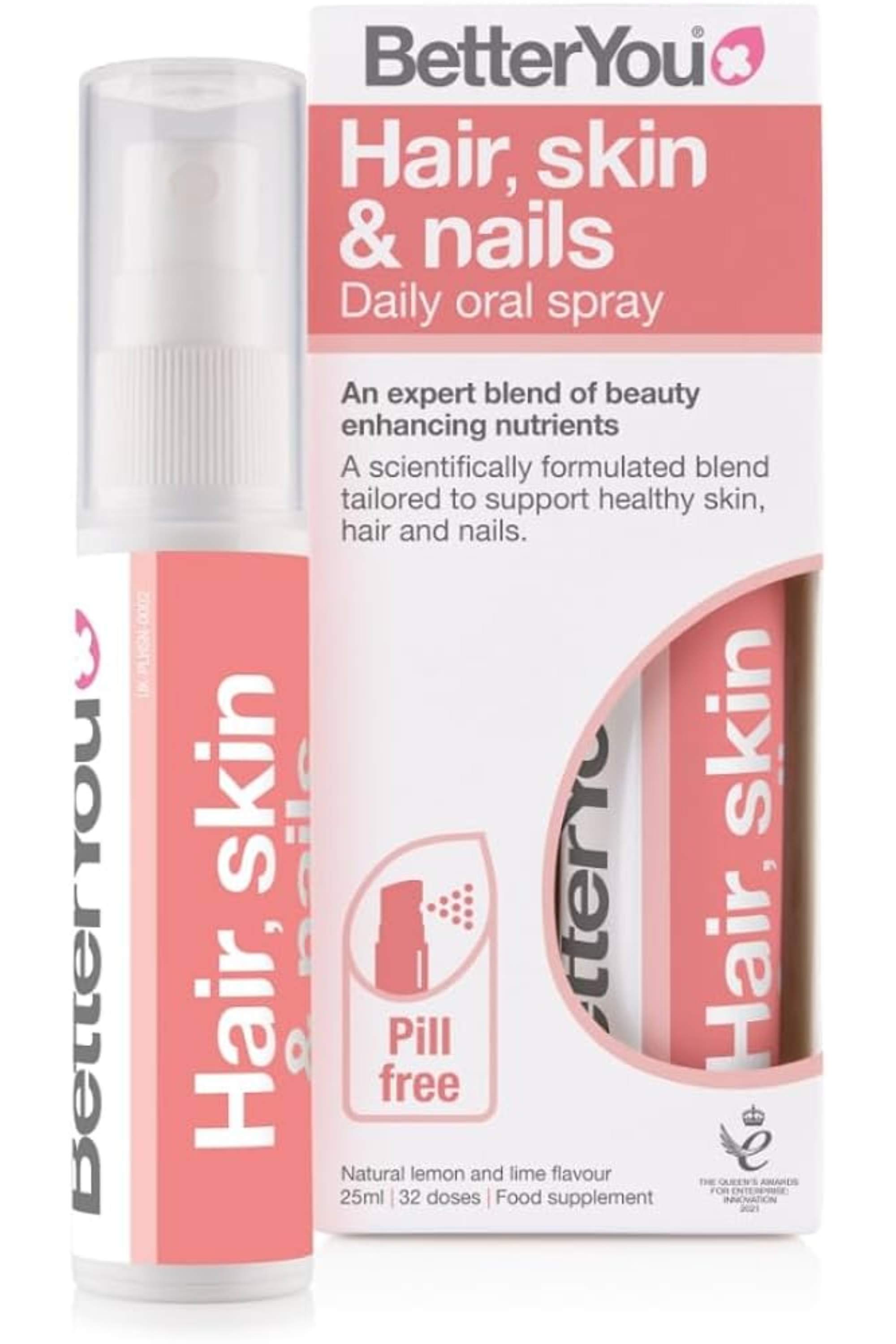 BETTER YOU HAIR,SKIN,NAILS DAILY ORAL SPRAY 25ML