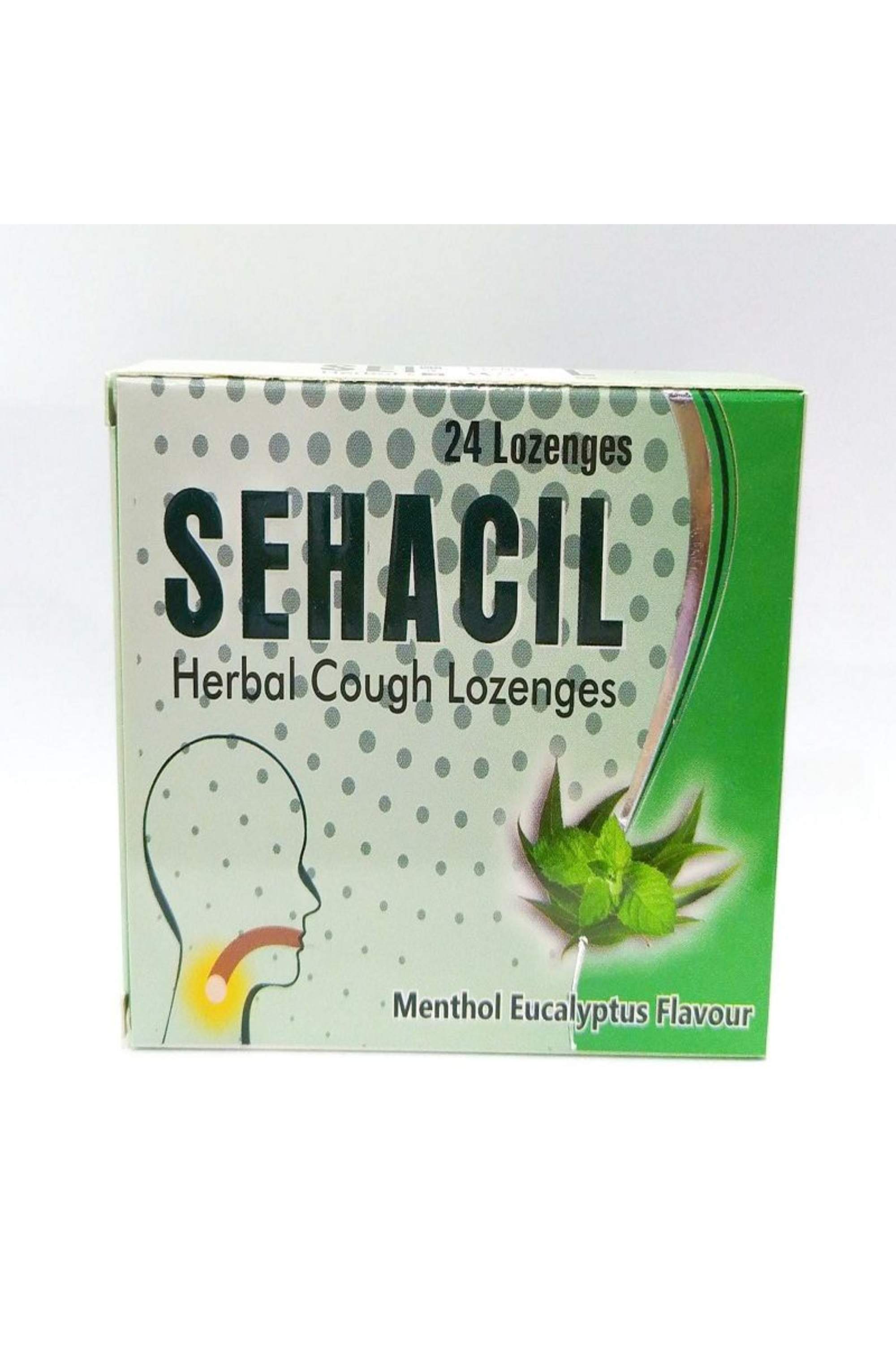 SEHACIL HERBAL COUGH LOZENGES- EUCALYPTUS