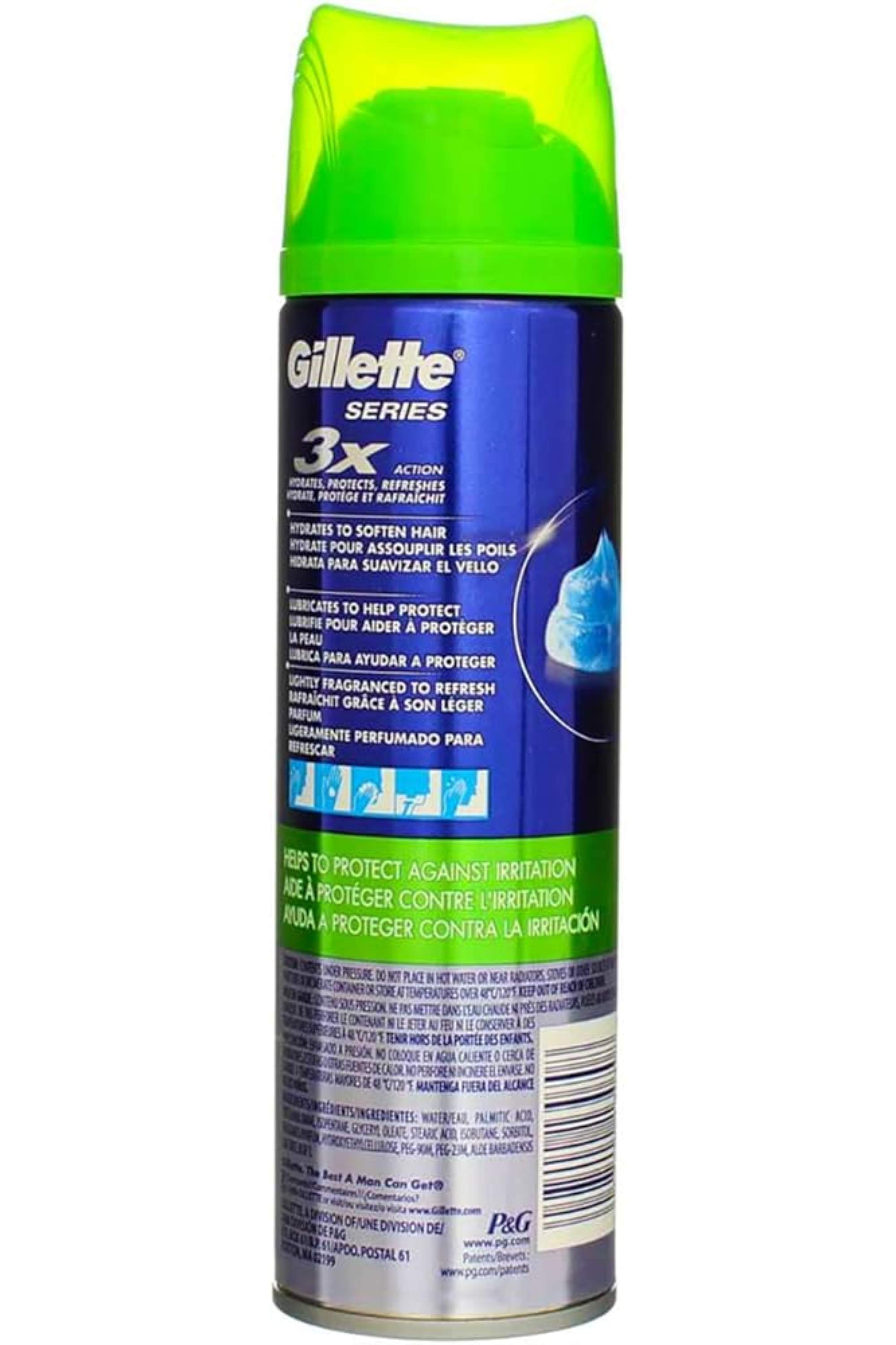 GILLETTE SERIES 3 X ACTION CONDITIONING SHAVE FOAM