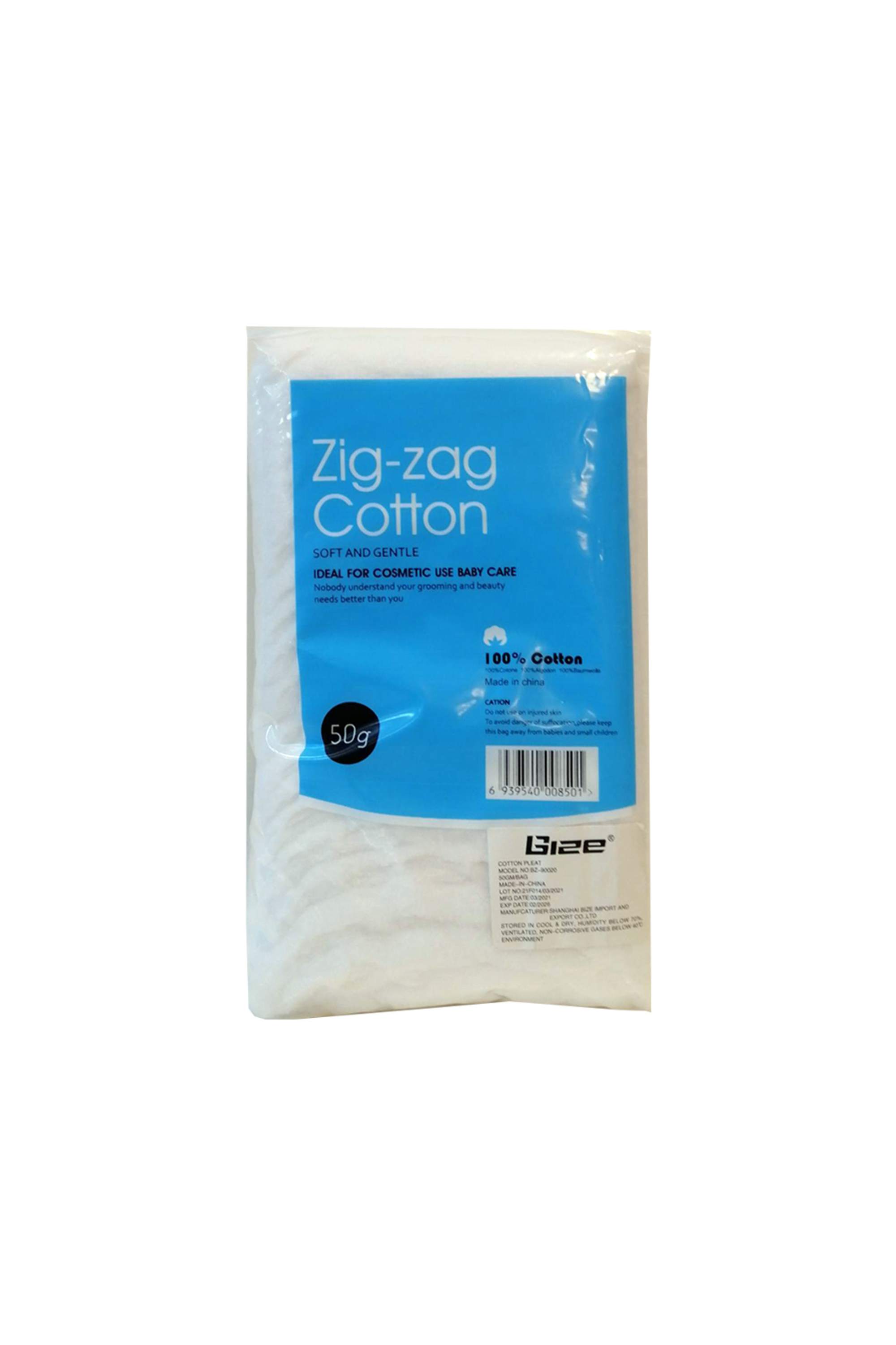 ZIGZAG COTTON 50GM