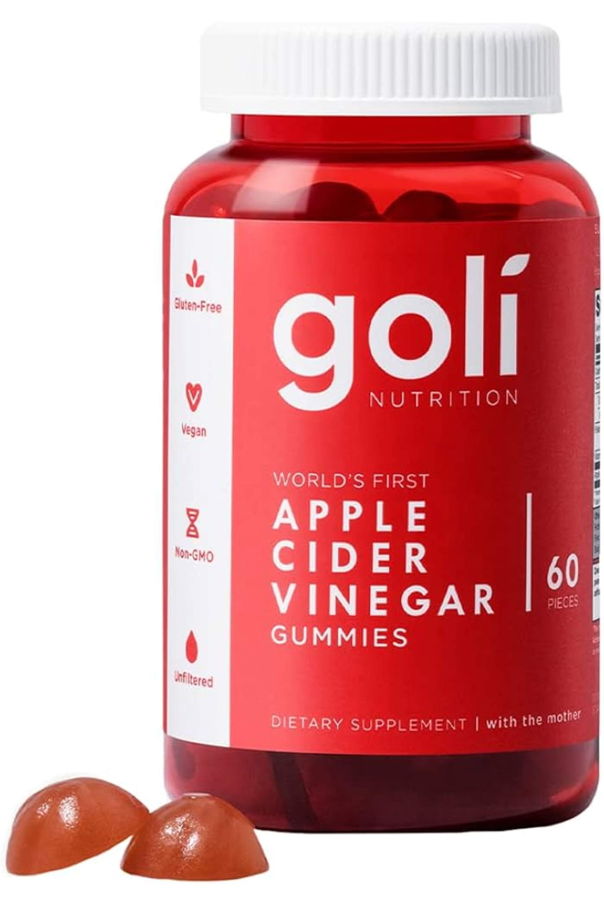 GOLI APPLE CIDER VINEGAR GUMMIES 60'S