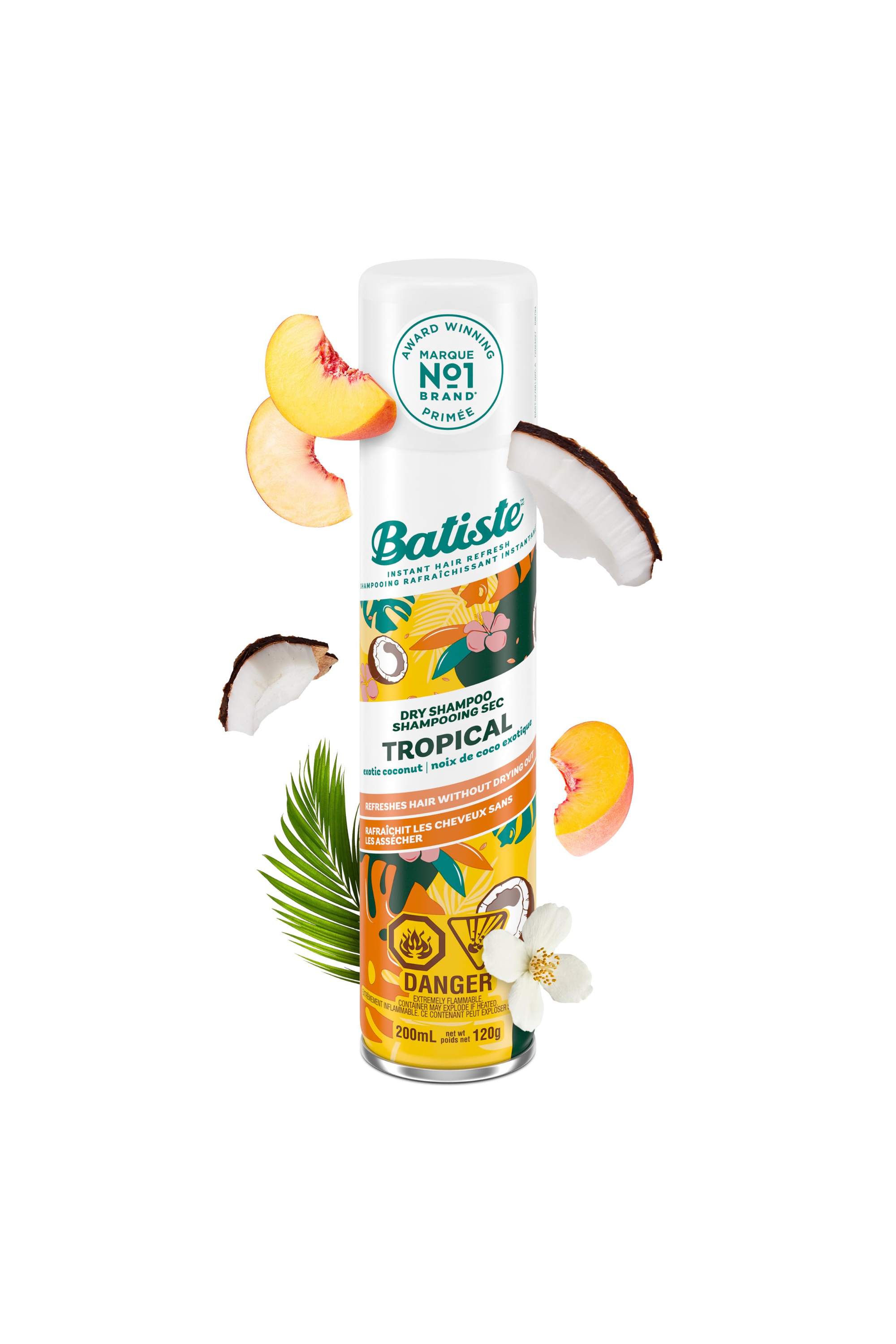 BATISTE DRY SHAMPOO TROPICAL 200 ML
