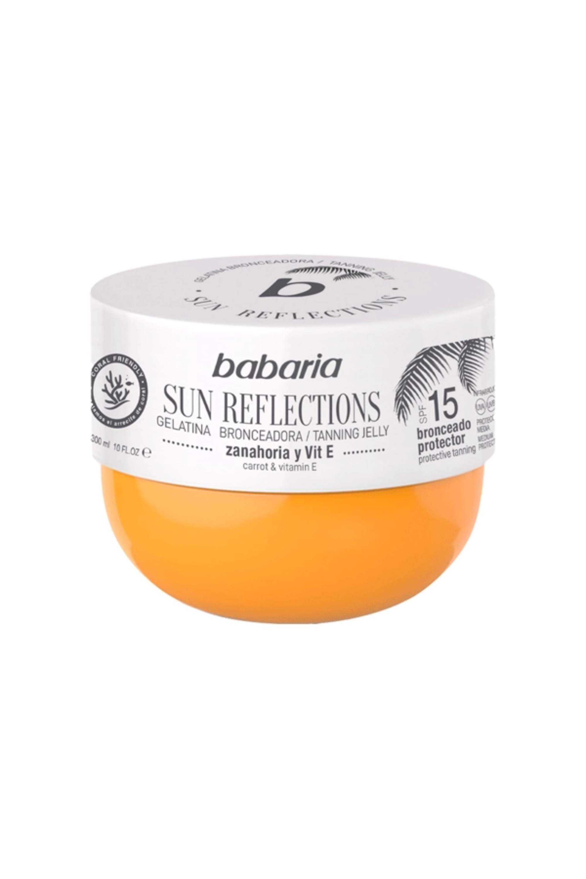 BABARIA SUN REFLECTION SPF 15 PROTECTIVE TANNING 300ML-GEL