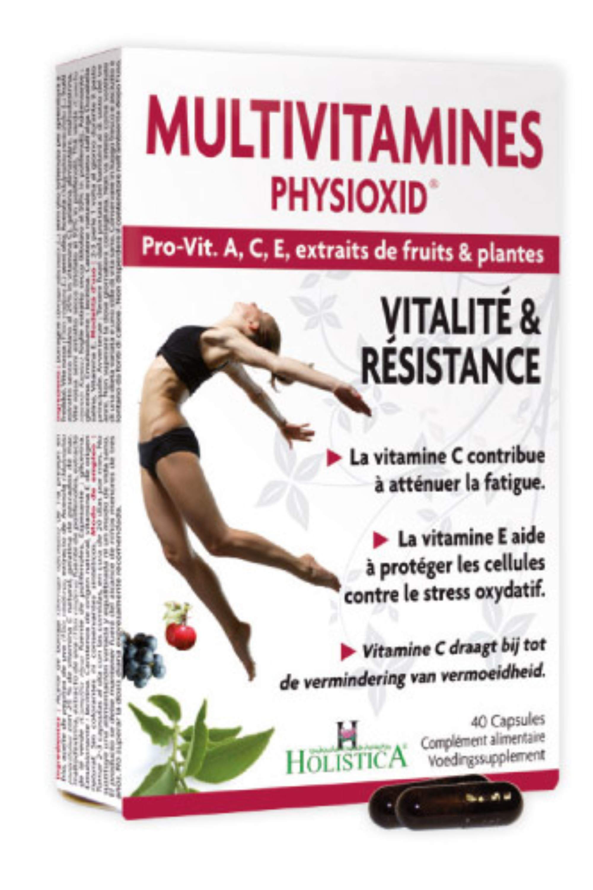 PHYSIOXID HOLISTICA 40 CAP