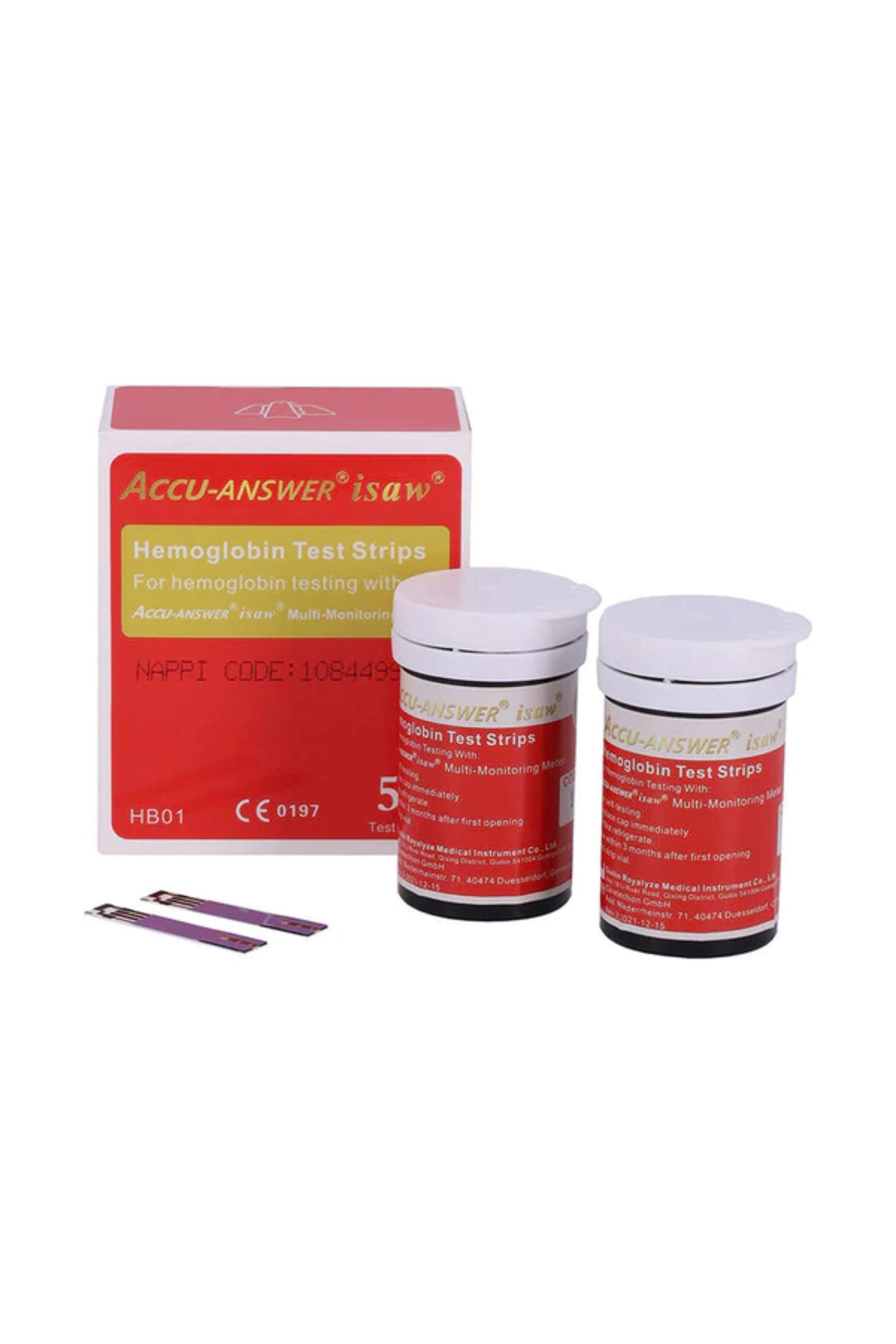 Accu-Answer Blood Glucose Test Strips (50)