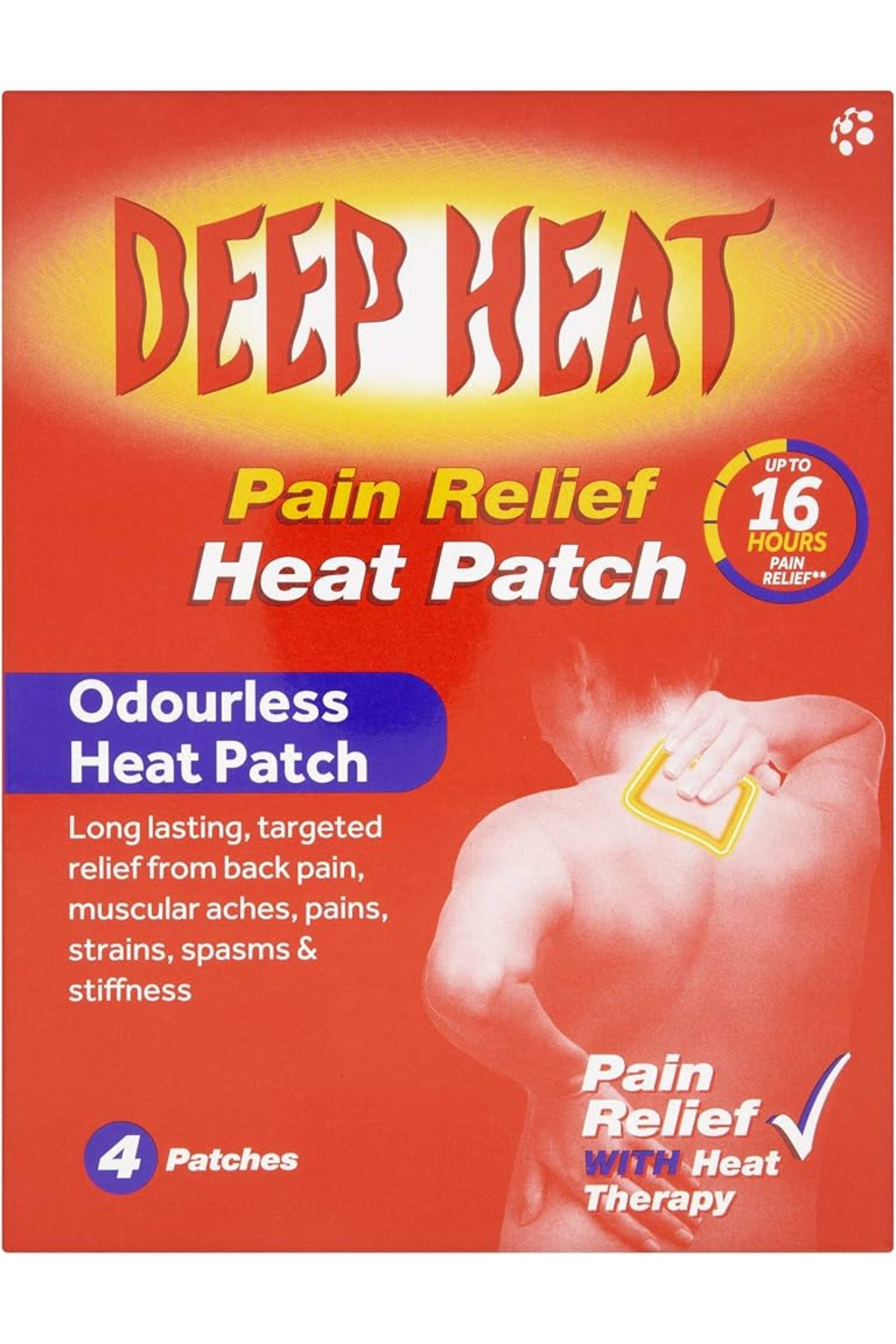DEEP HEAT PATCHES 4'S