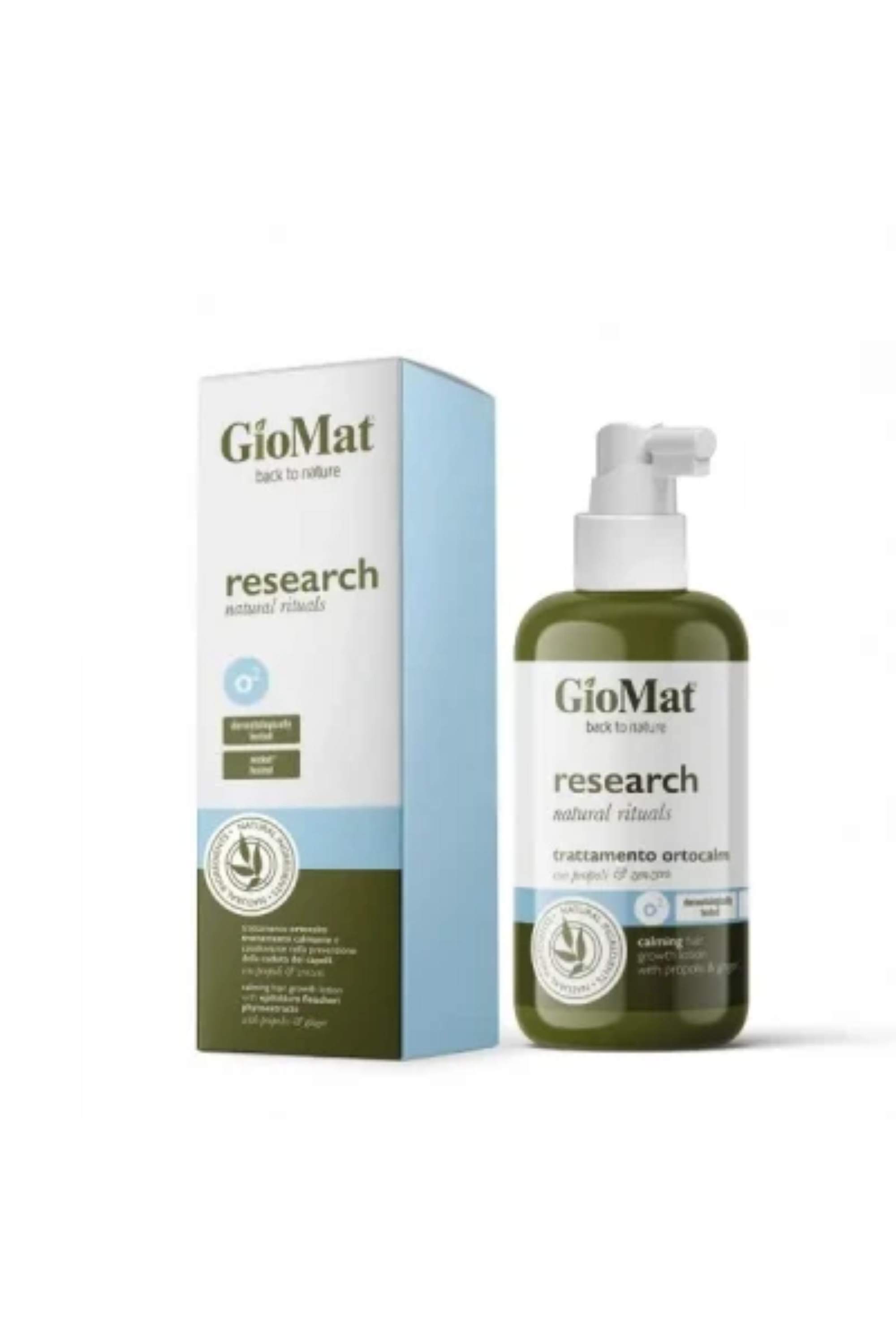 GIOMAT O2  CALMING HAIR GROWTH LOTION SPRAY 100 ML