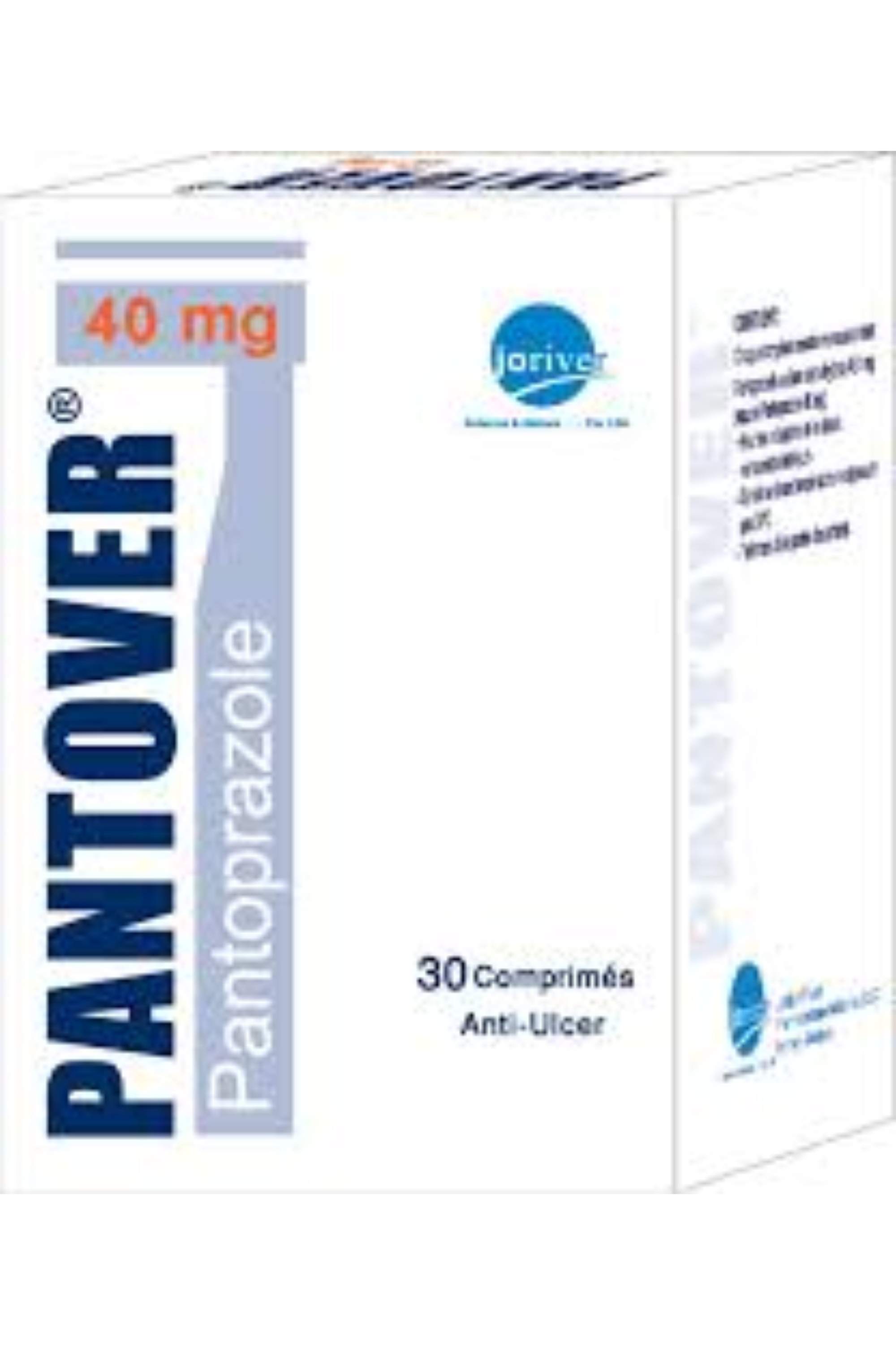 PANTOVER 40MG TAB 30'S