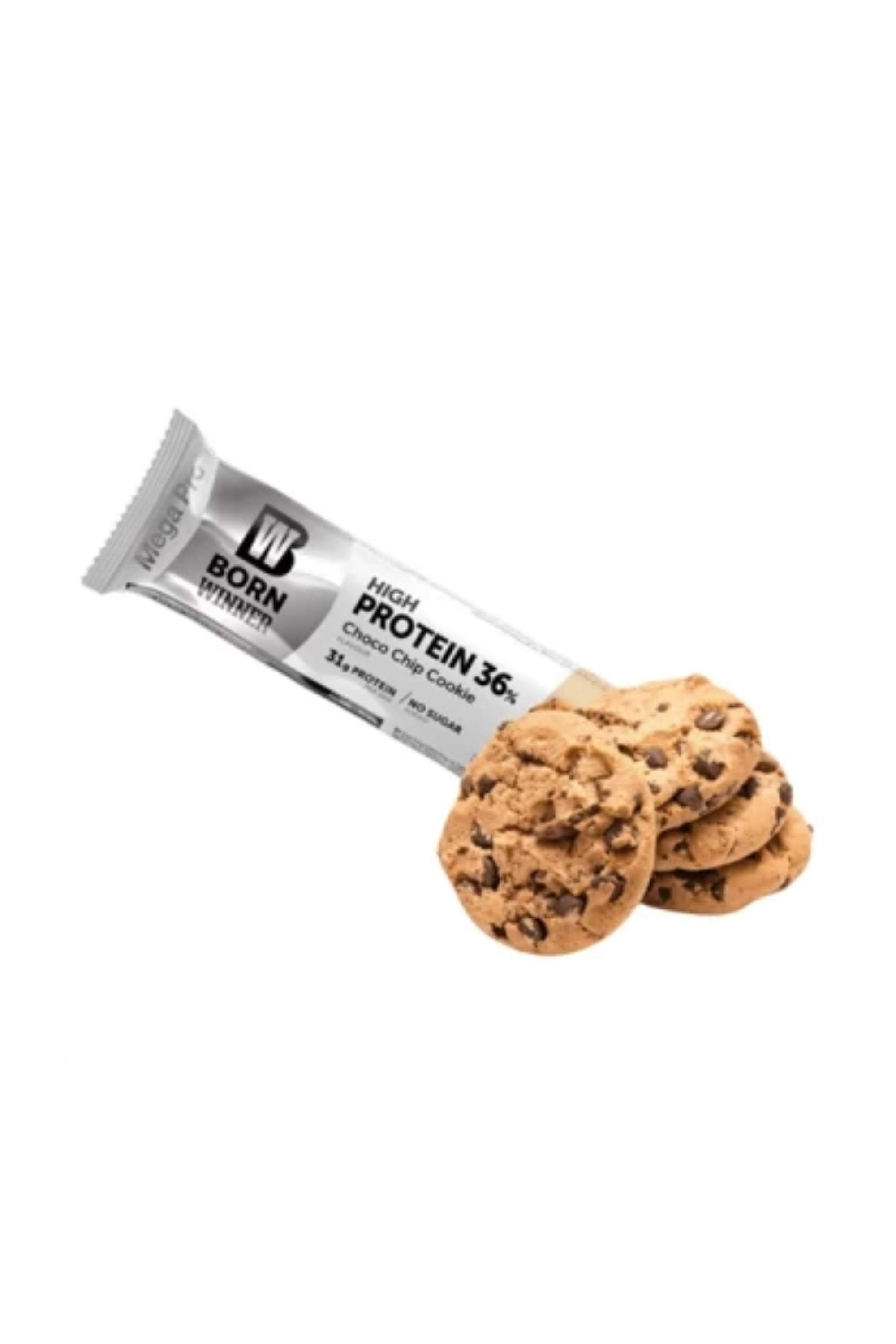 Born Winner Mega Protein Choco Chip Cookie 85g
