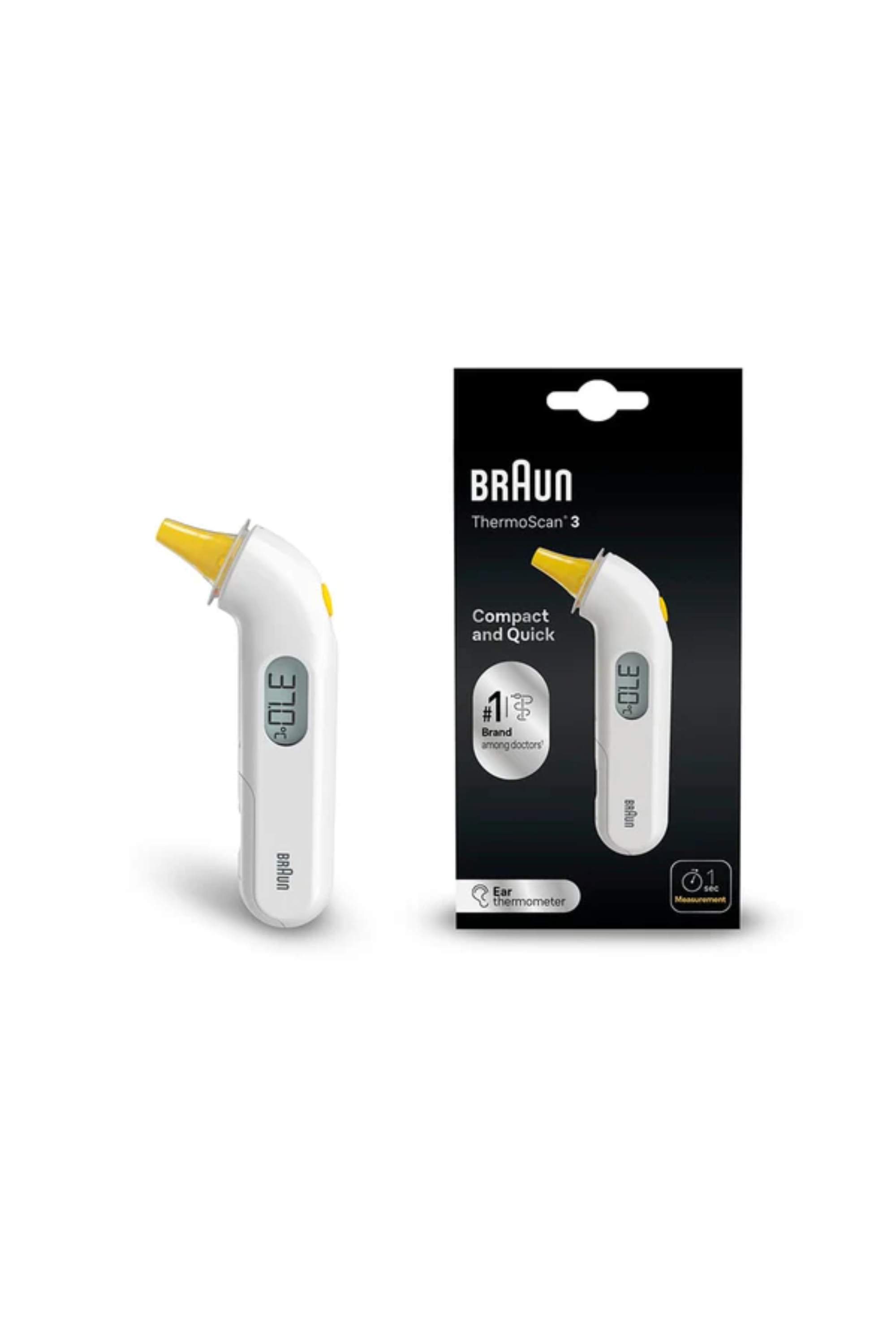 BRAUN EAR INFRARED THERMOMETER