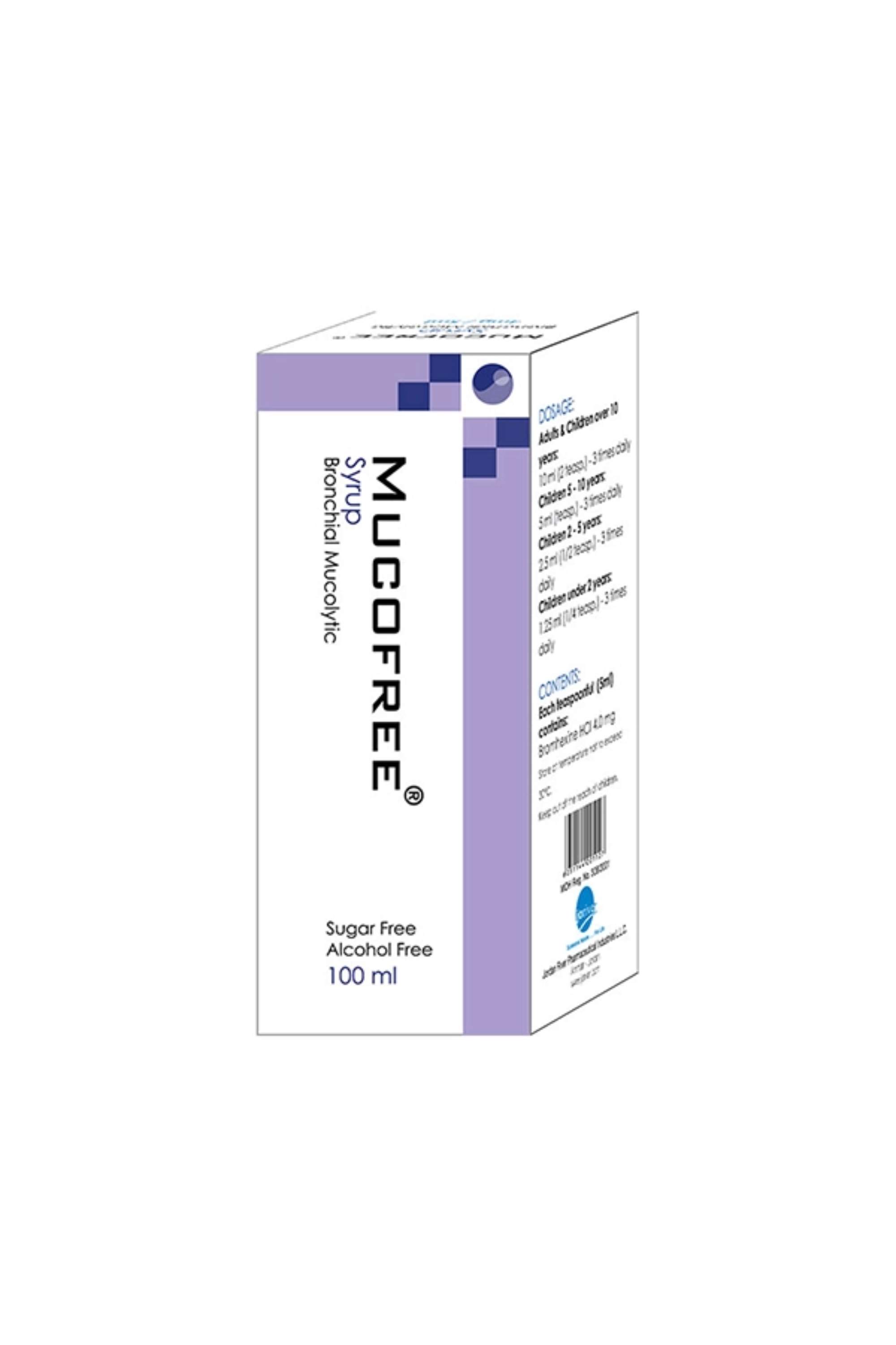 MUCOFREE SYRUP 100ML