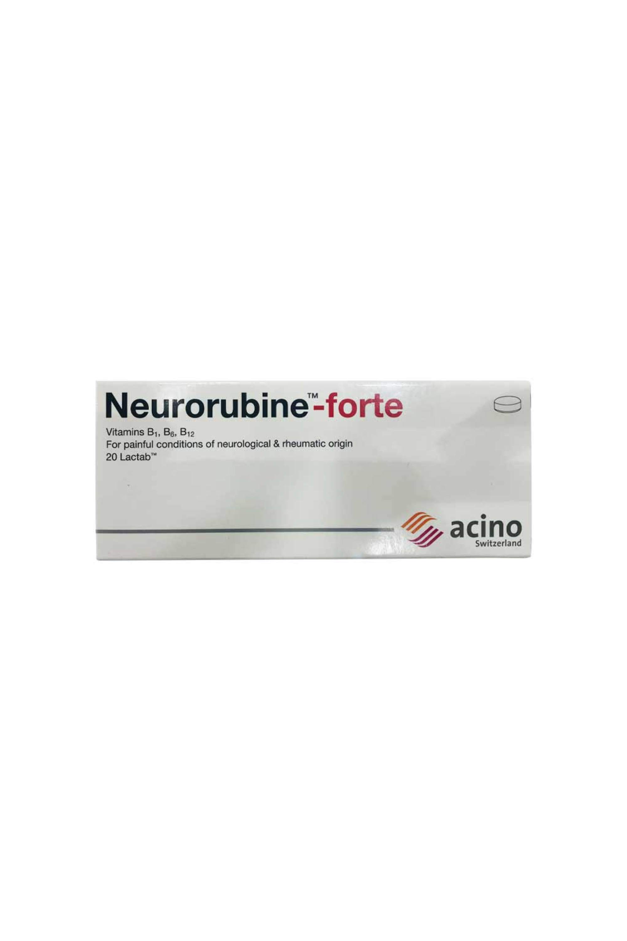 NEUROBINE FORTE TABS 20 S