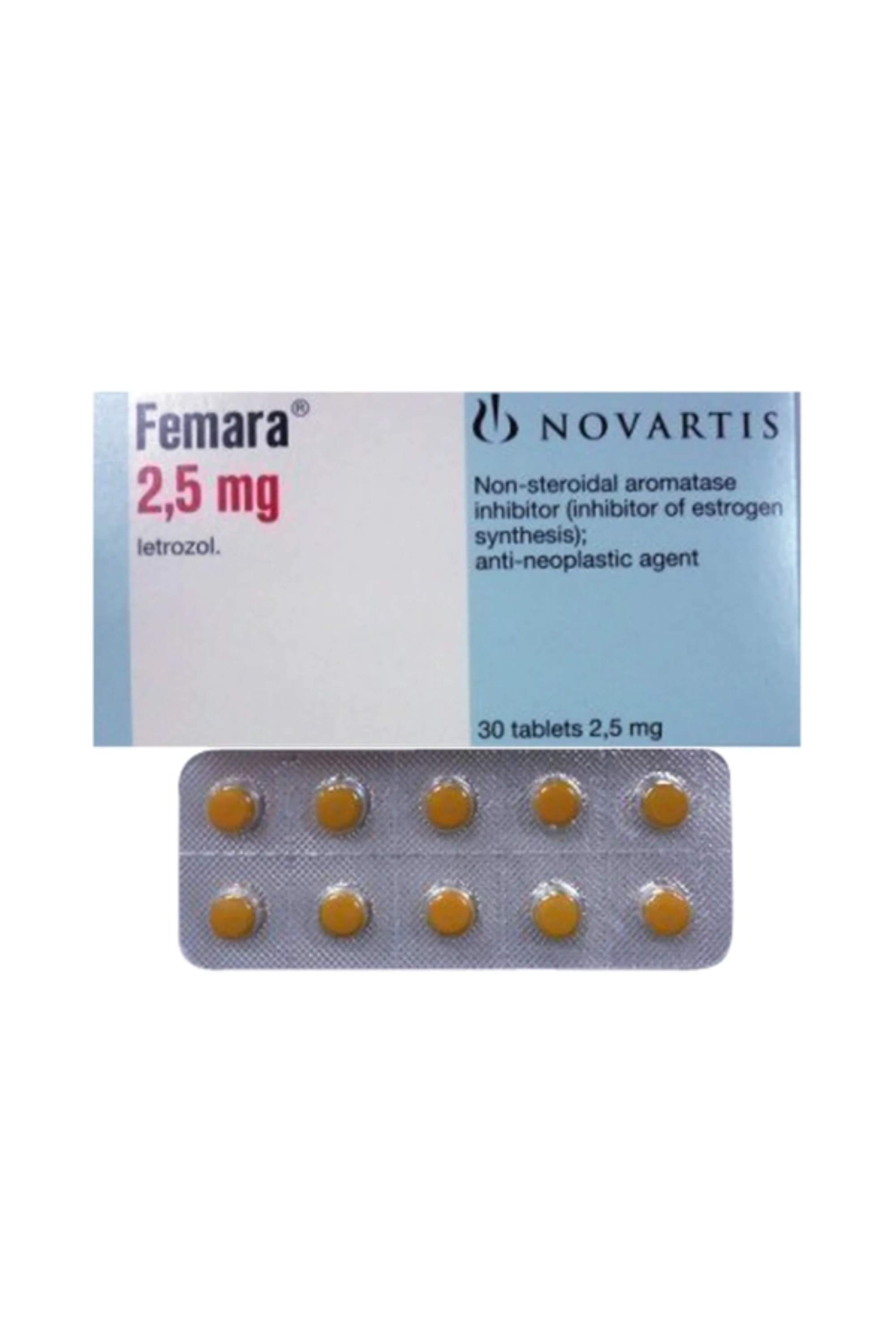 FEMARA 2.5MG TAB 30'S