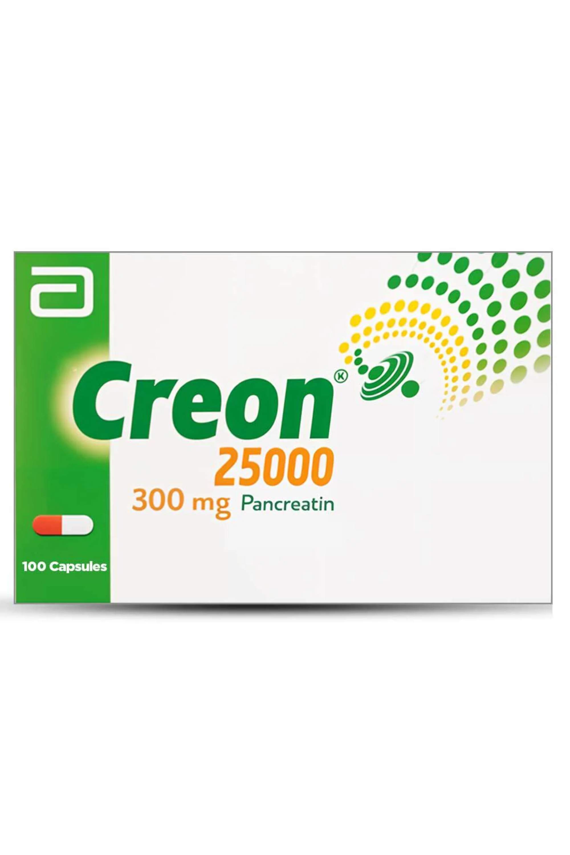 CREON (25000) 300MG CAPS 100'S