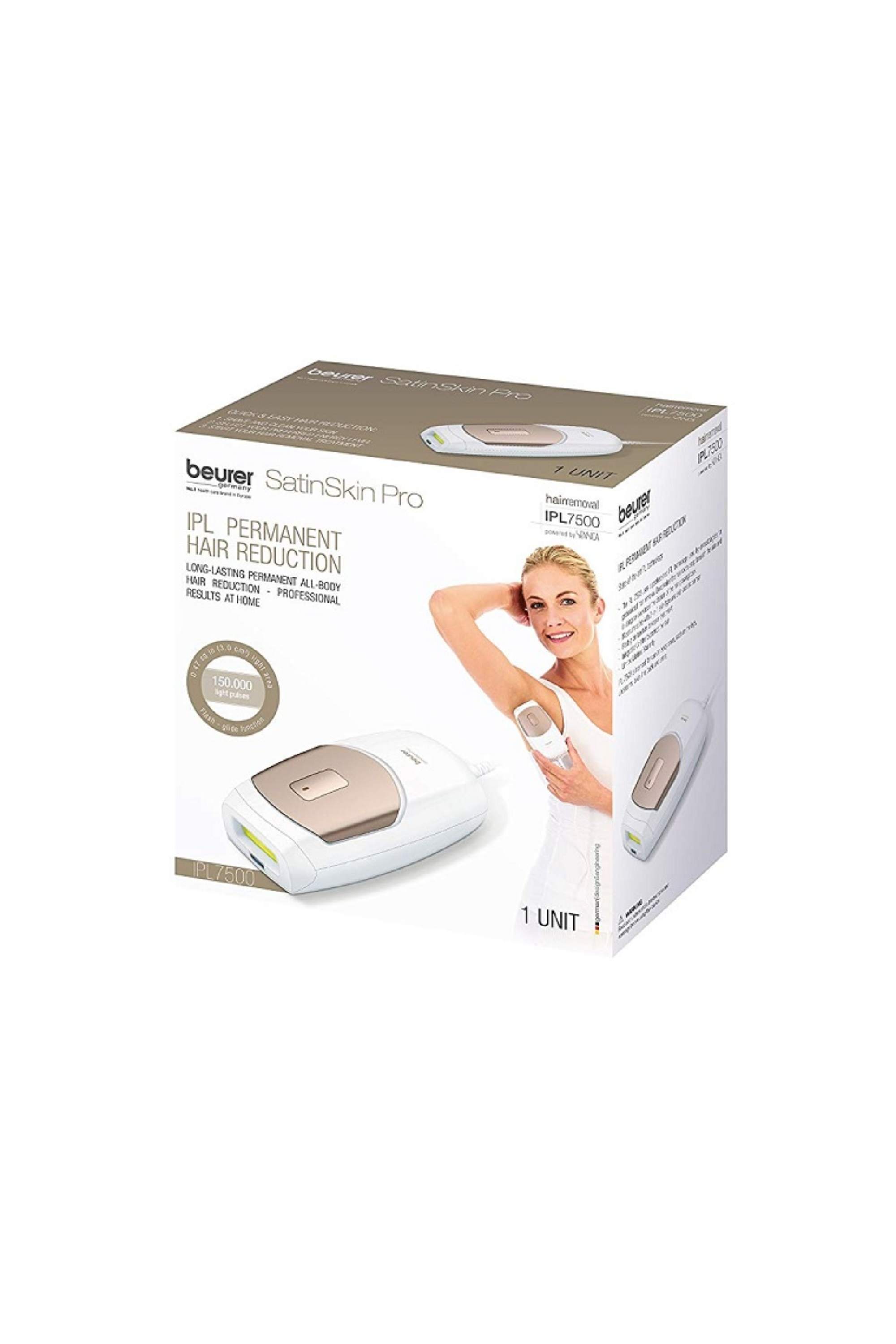 BEAURER HAIR REMOVAL IPL7500 SATIN SKIN