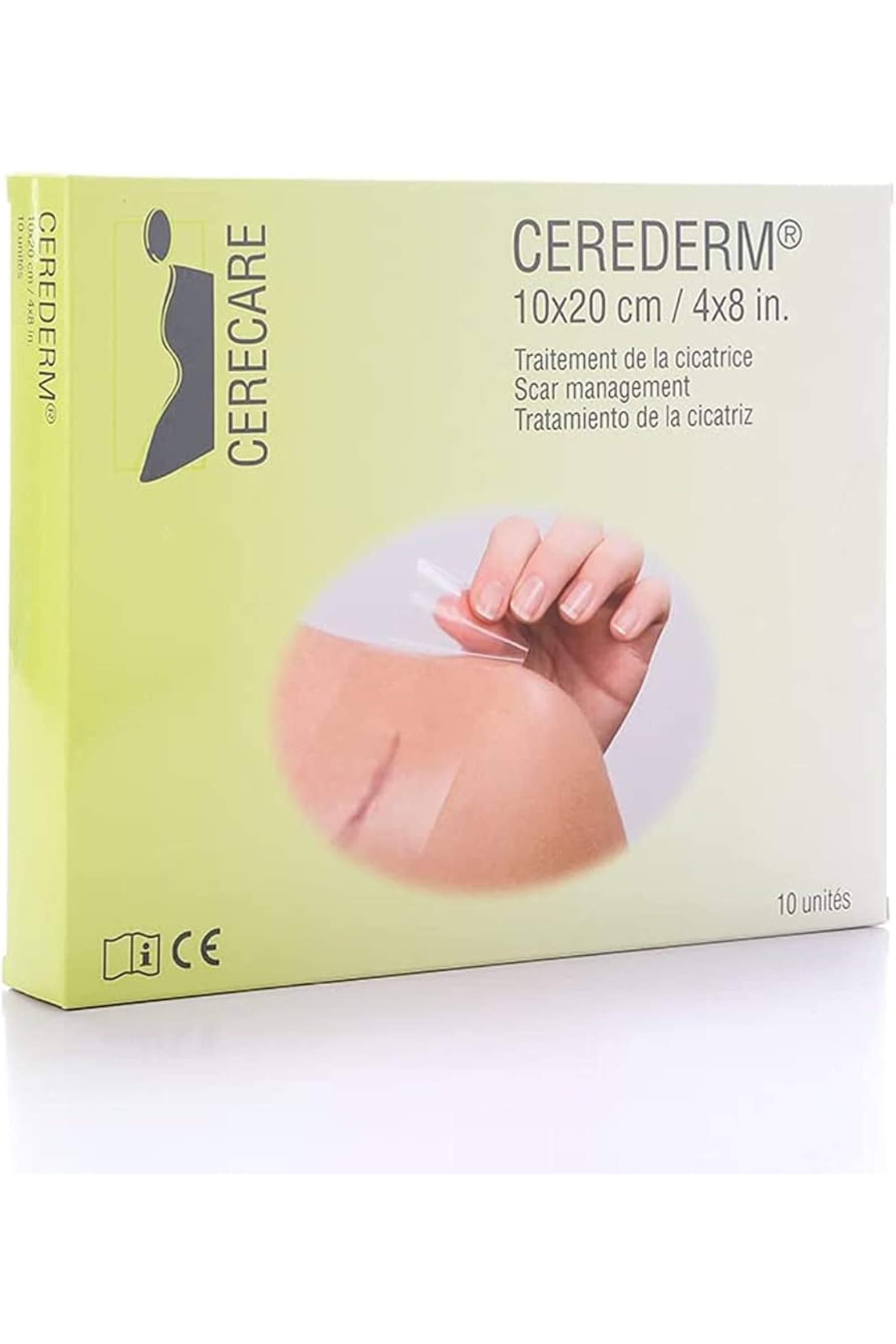 CEREDERM SILICONE DRESSING 10X20 CM