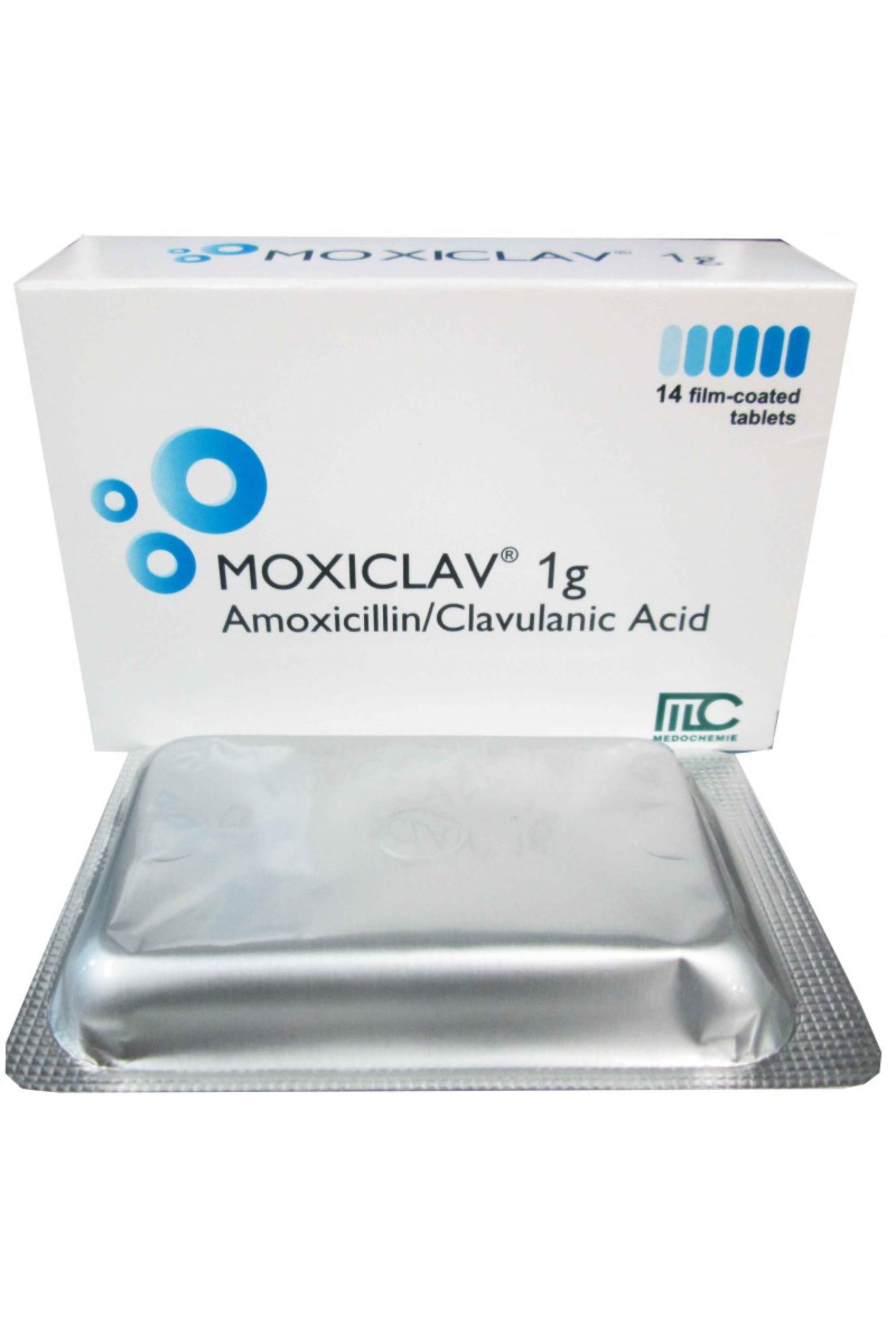 MOXICLAV 1 GM 14'S