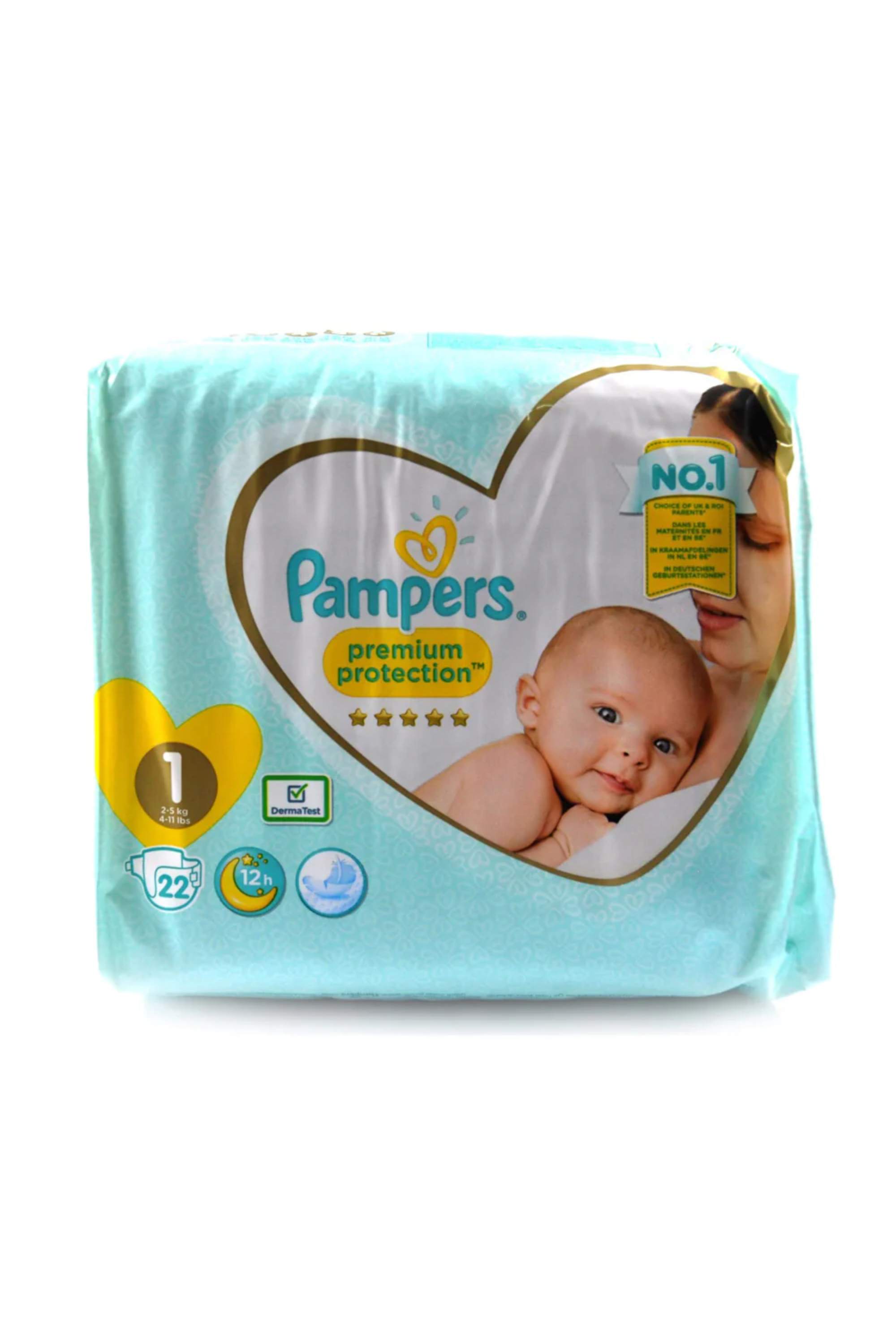 PAMPERS PREMIUM PROTECT S1 48'S DIAPERS