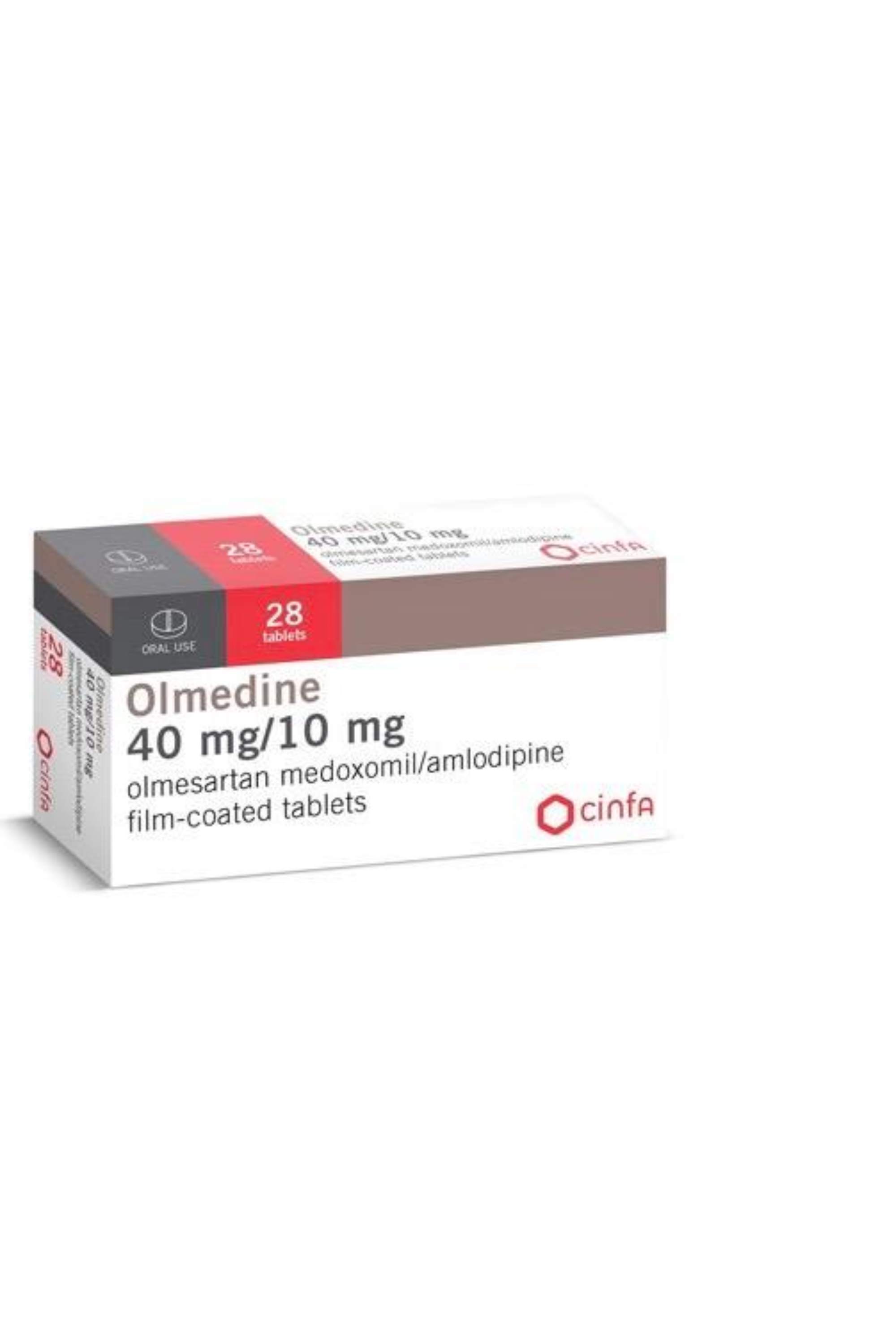 OLMEDINE 40MG/10MG TAB 28'S