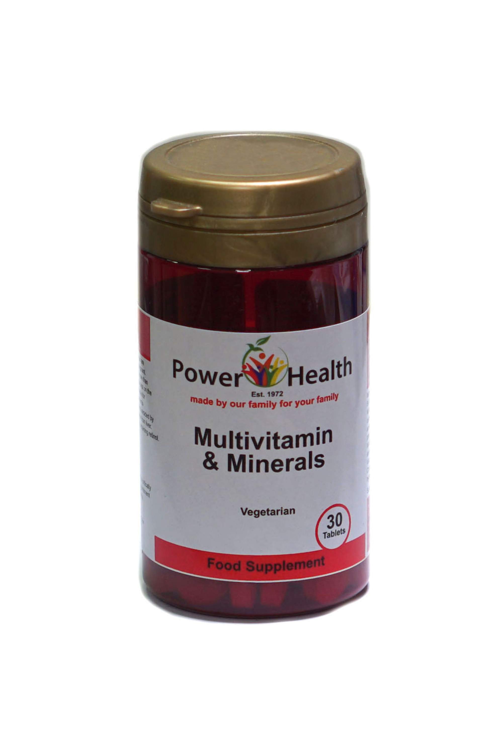 POWER HEALTH MULTIVITAMIN AND MINERAL