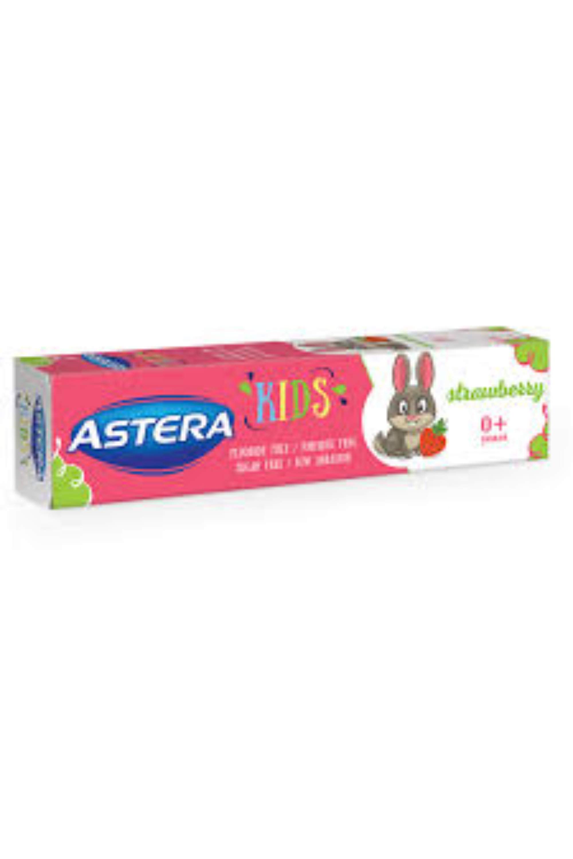 ASTERA KIDS STRAWBERRY 0+YEARS TOOTHPASTE 50ML