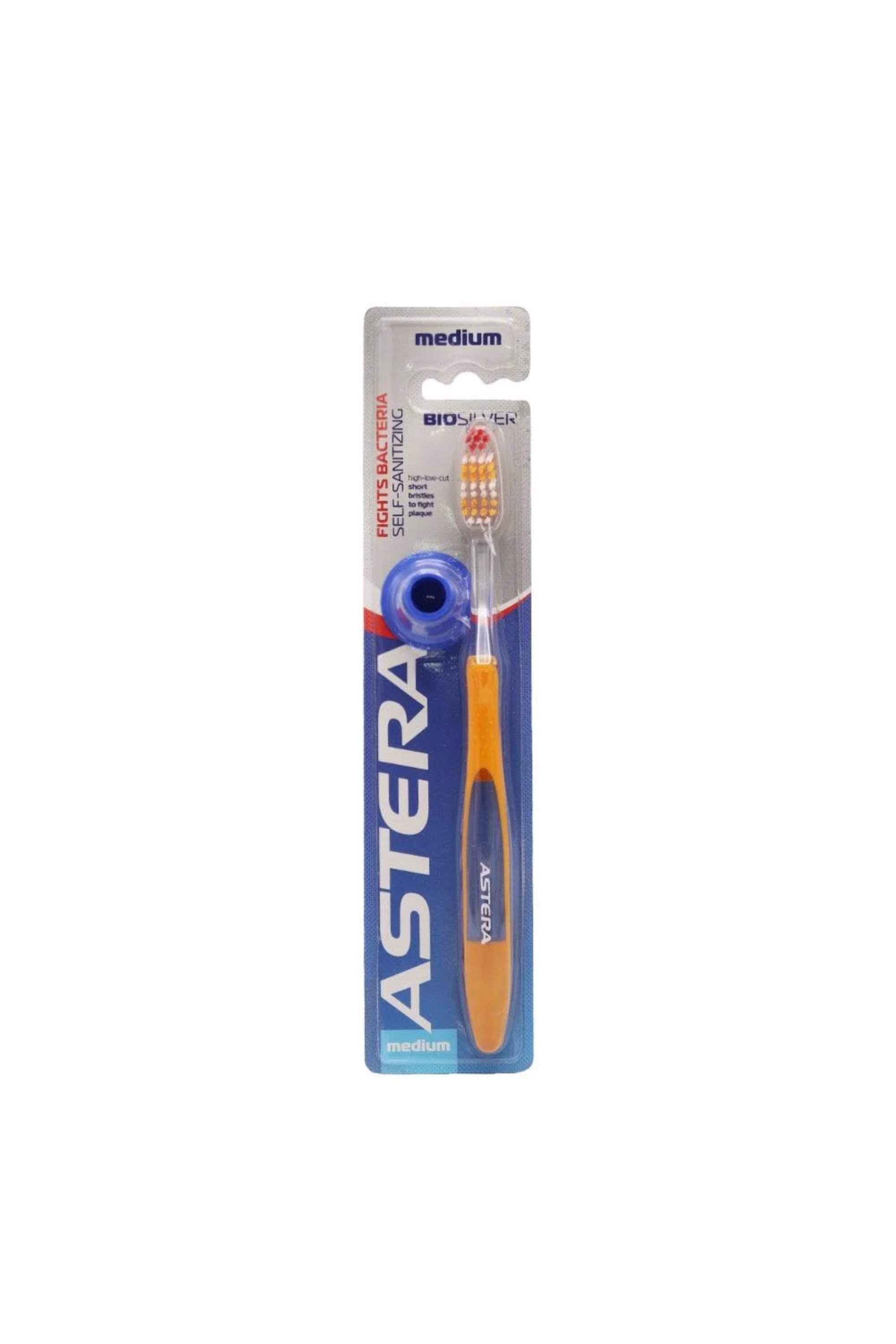 ASTERA BIO SILVER MEDIUM TOOTHBRUSH