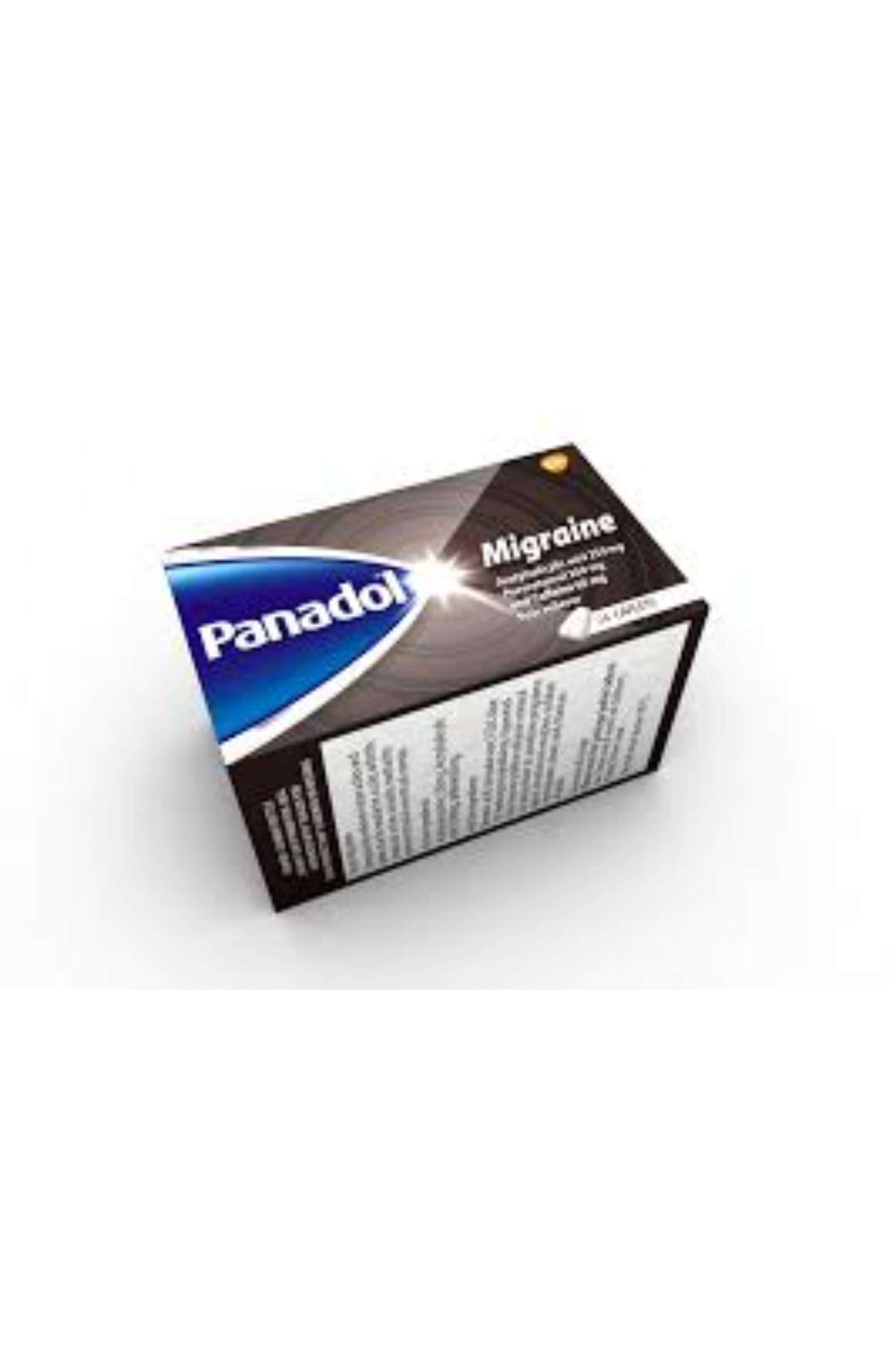 PANADOL MIGRAINE CAPLETS 24'S