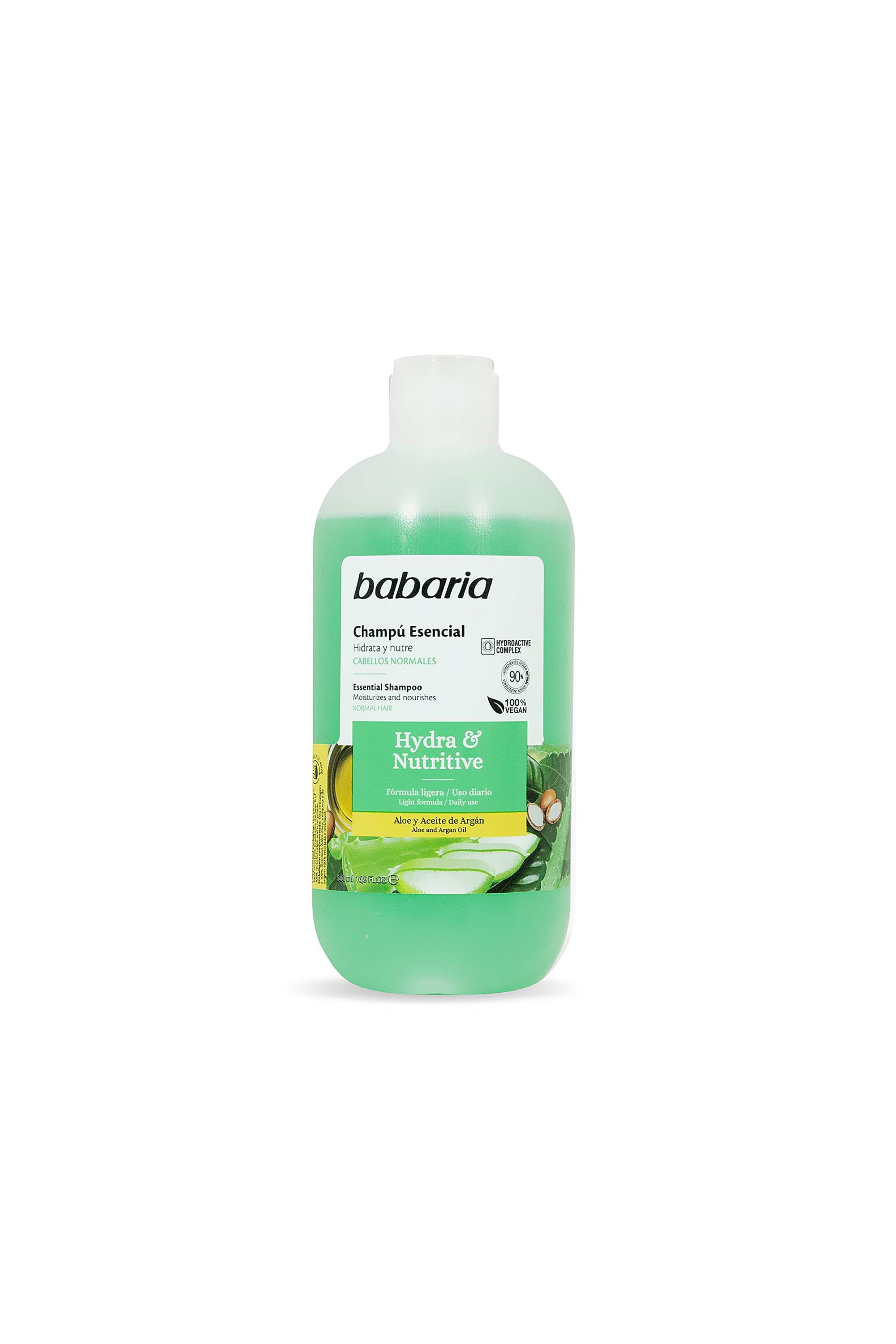 BABARIA HYDRA&NUTRITIVE ESSENTIAL SHAMPOO-NEW 500ML