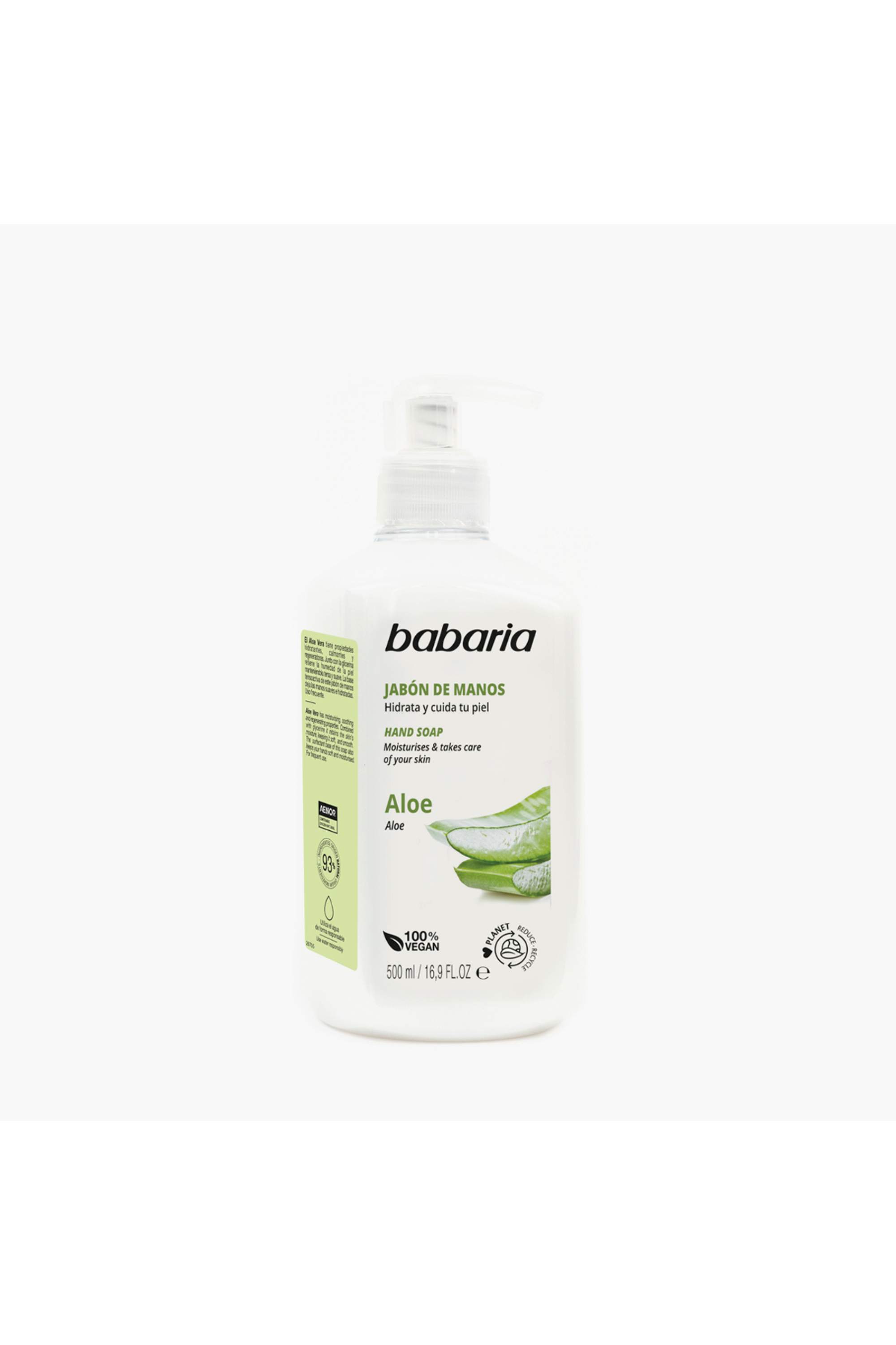 BABARIA ALOE VERA HAND SOAP 500ML