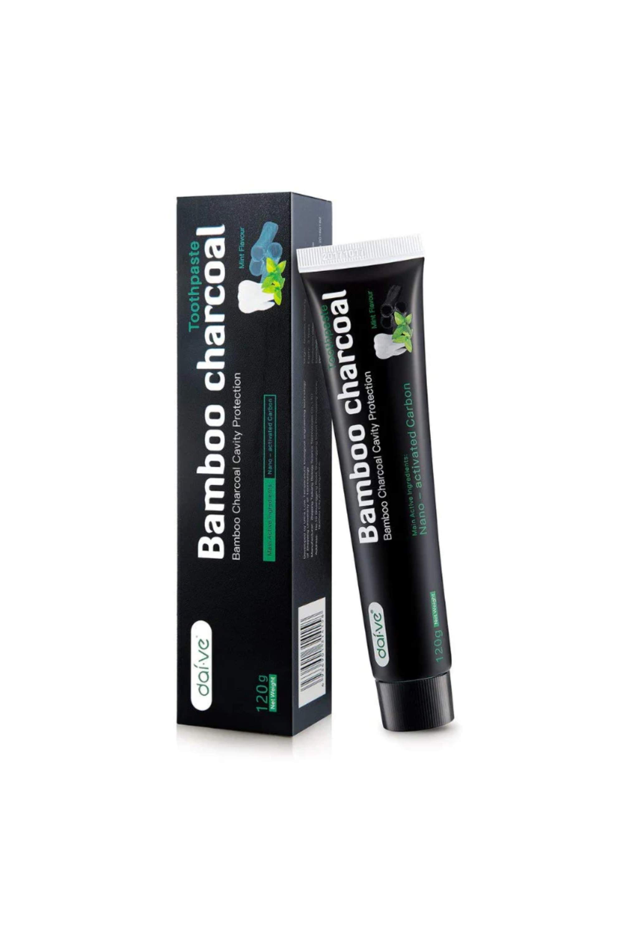 DAIVE BAMBOO CHARCOAL TOOTHPASTE 120 GM