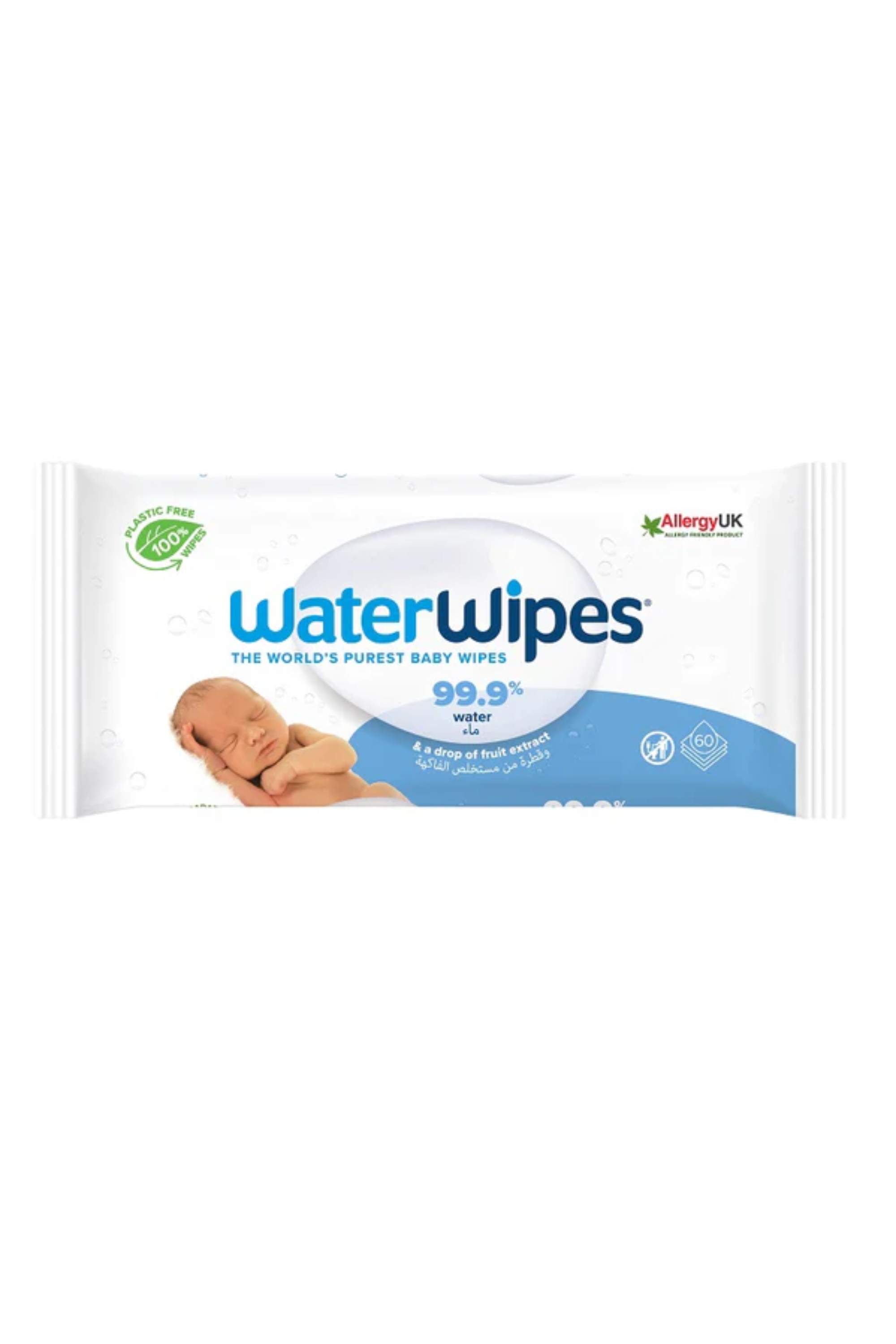 Water Wipes 60 Pieces 60PC