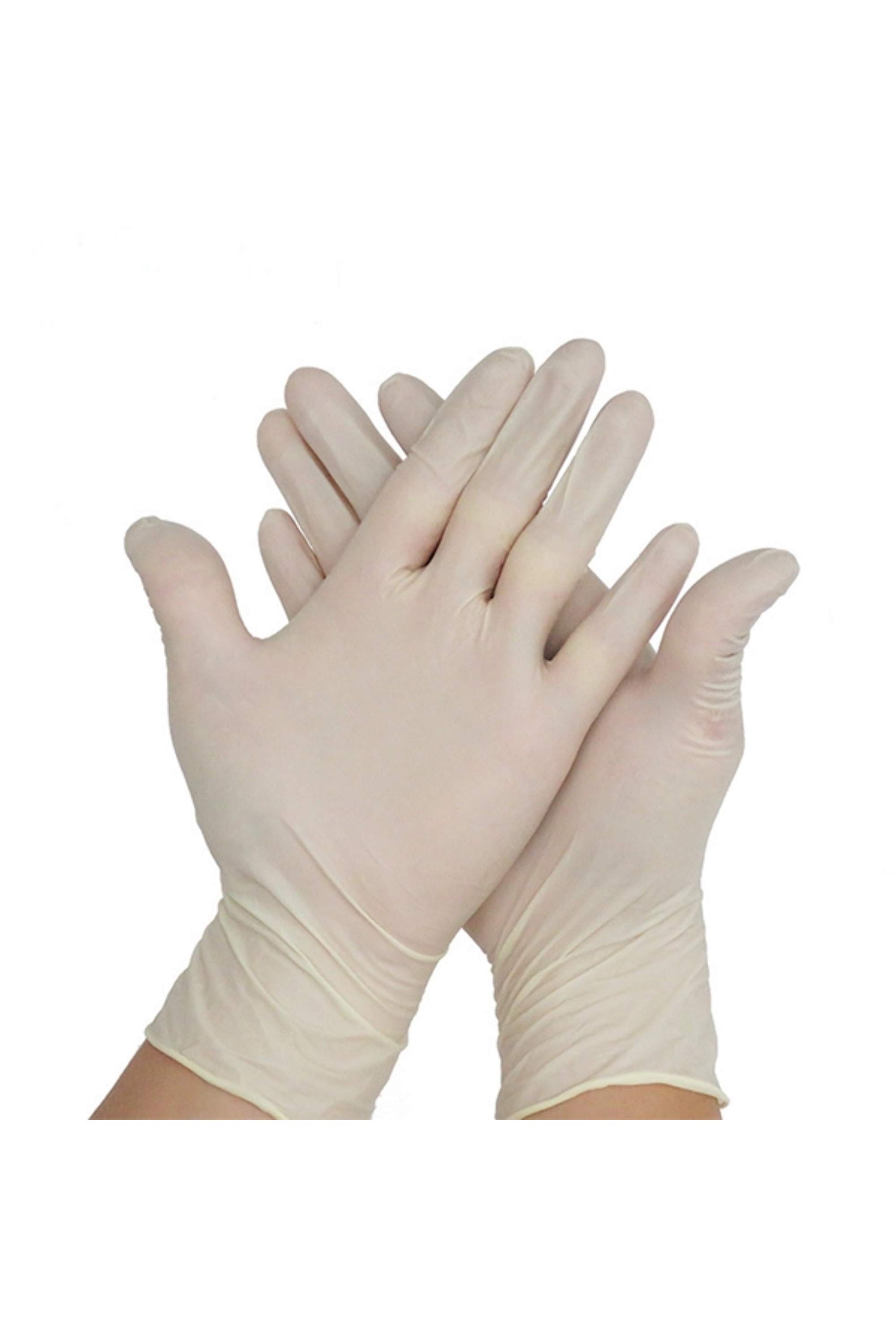 LATEX POWDER FREE GLOVES MEDIUM