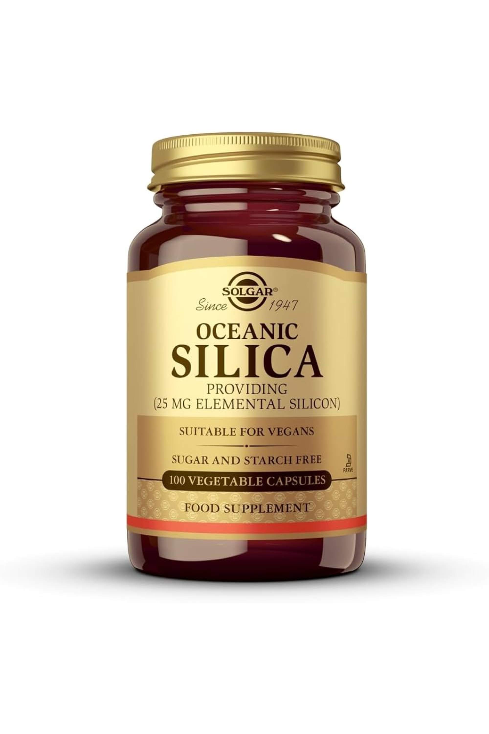 SOLGAR VEGETAL SILICA CAPS 100'S