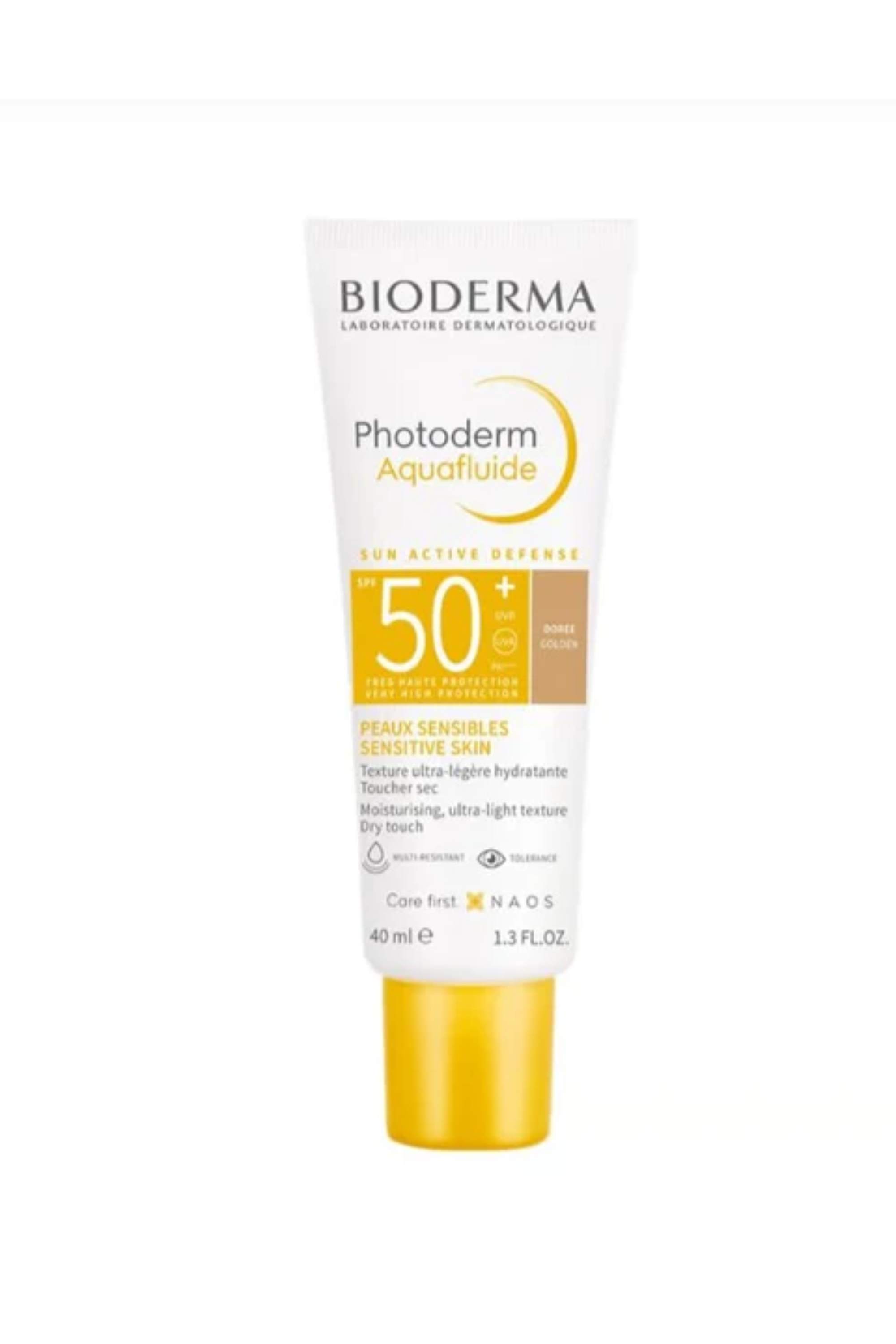 BIODERMA PHOTODERM AQUA FLUID TOUCHER DORE SPF50+ 40ML (BIO47)