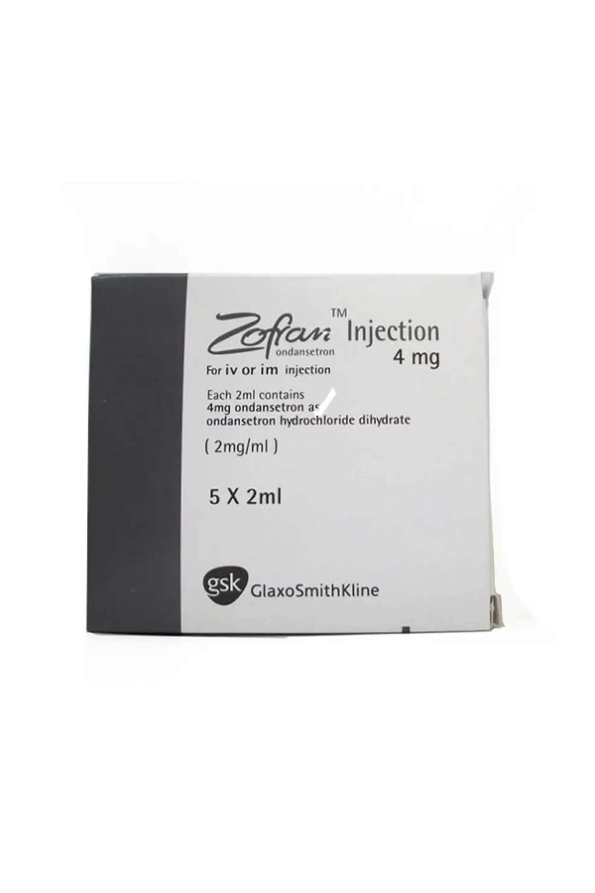 ZOFRAN 4MG/2ML INJECTION 5'S
