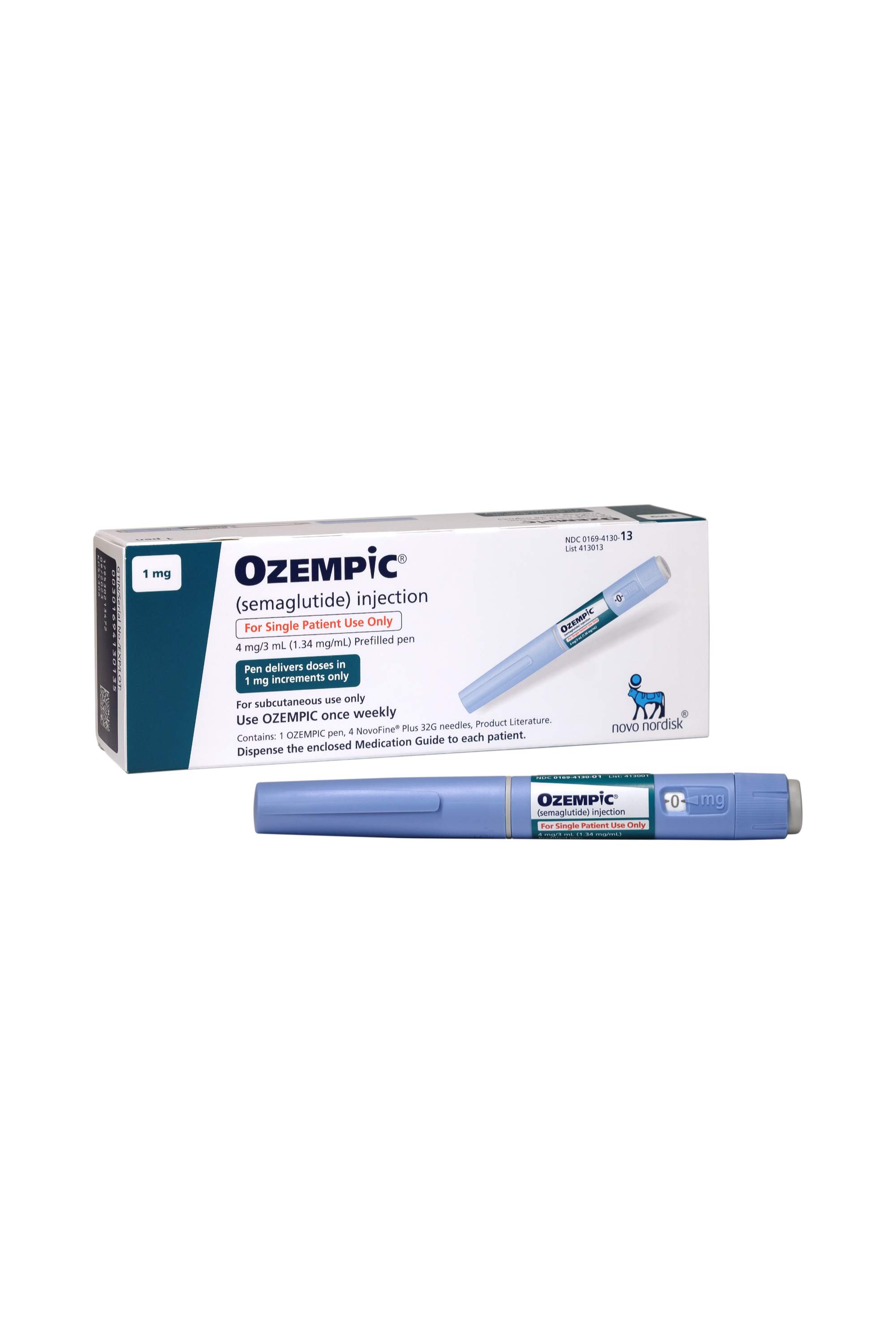 OZEMPIC 1MG INJ. 4'S NEEDLES