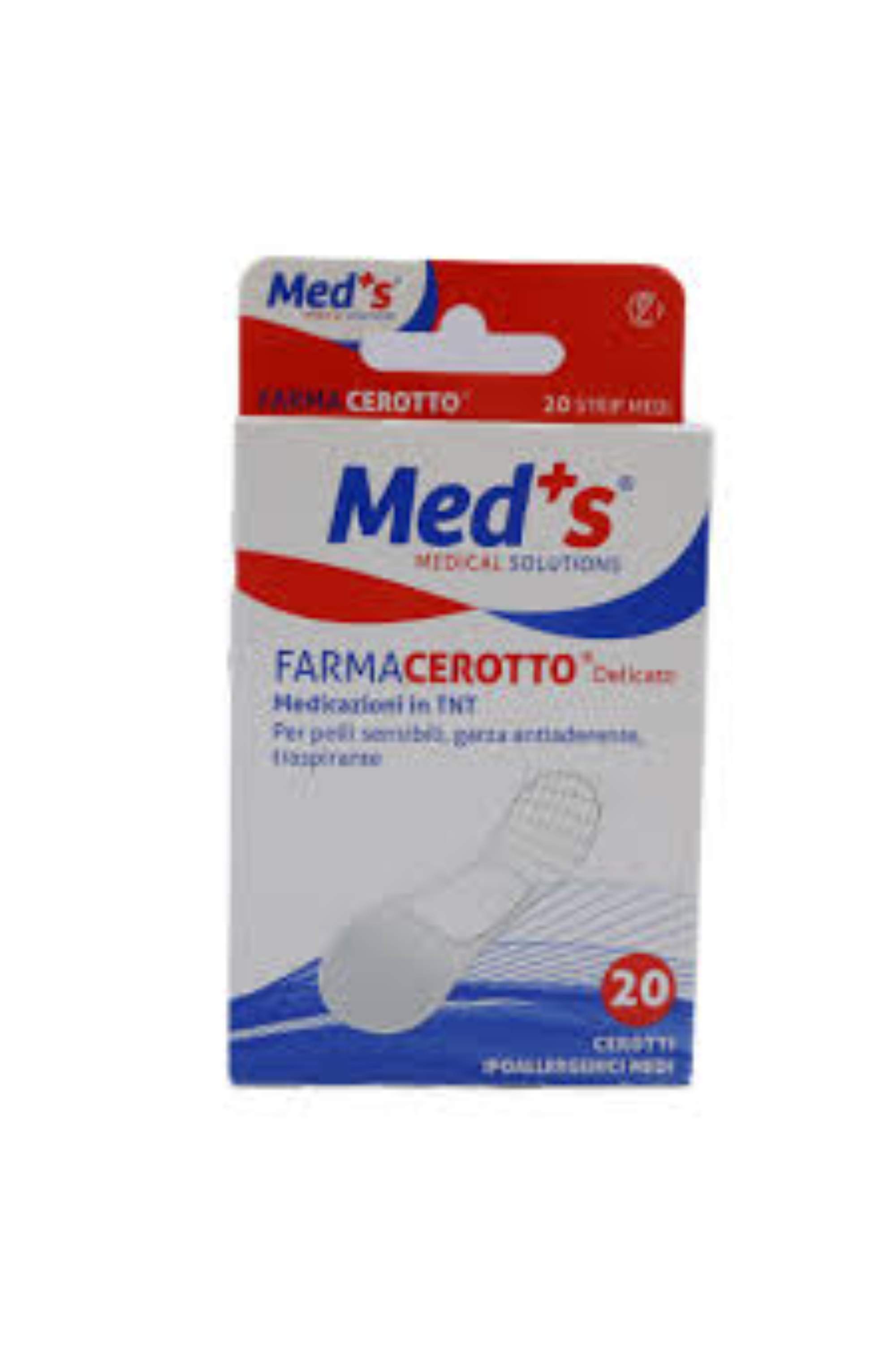 MED'S FARMACEROTTO NON WOVEN STRIPS-BOX 20 PCS MEDIUM SIZE 2000000950M