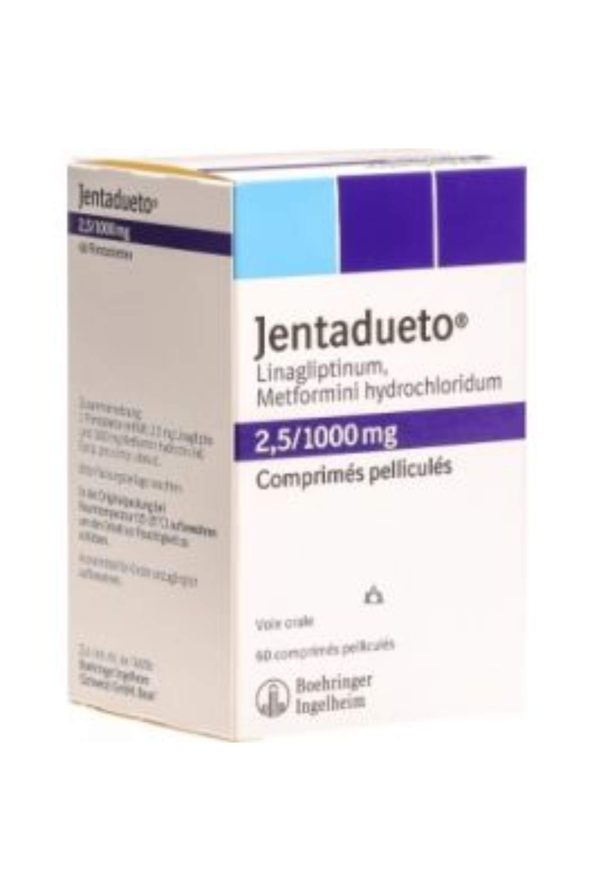 JENTADUETO 2.5MG/1000MG TAB 60'S