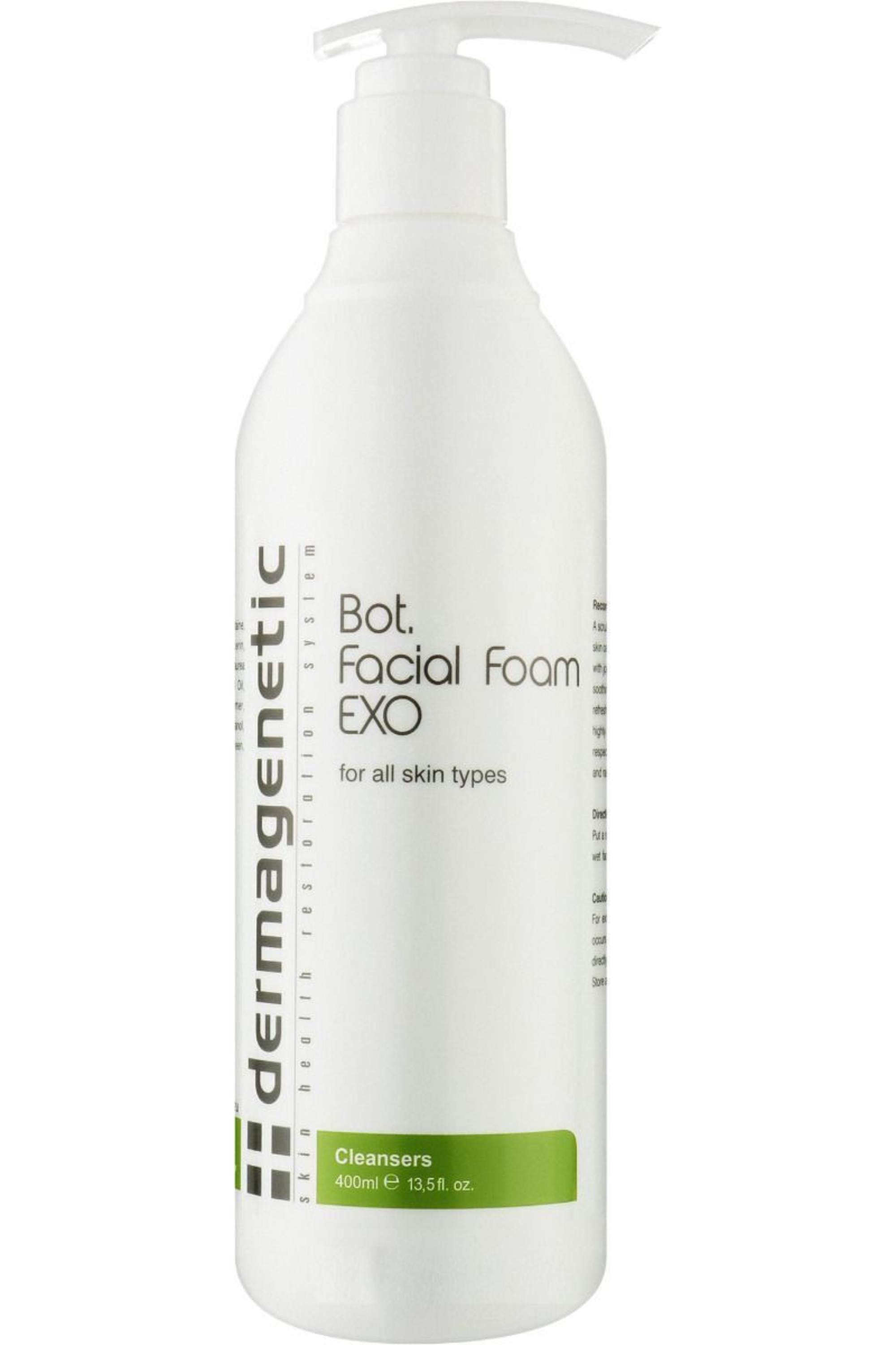 DERMAGENETIC BOTANICAL FACIAL FOAM EXO 400ML