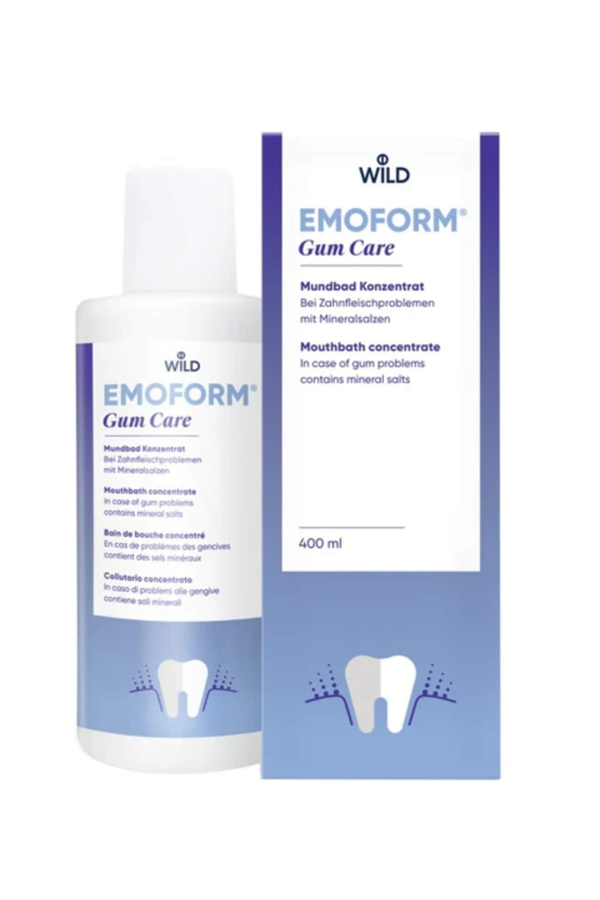 EMOFORM GUM CARE MOUTHRINSE CONCENTRATED 250ML