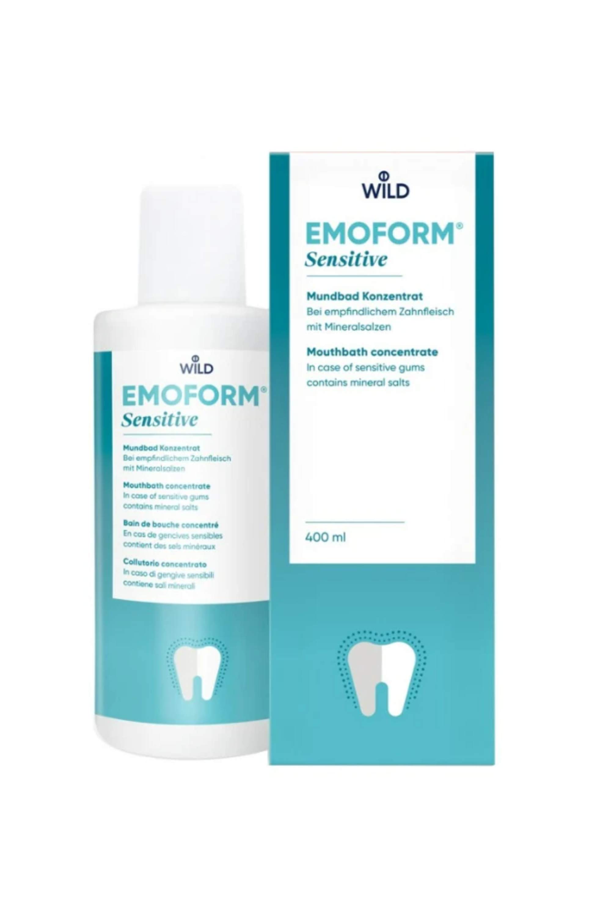 EMOFORM SENSITIVE MOUTHRINSE CONCENTRATE 250ML